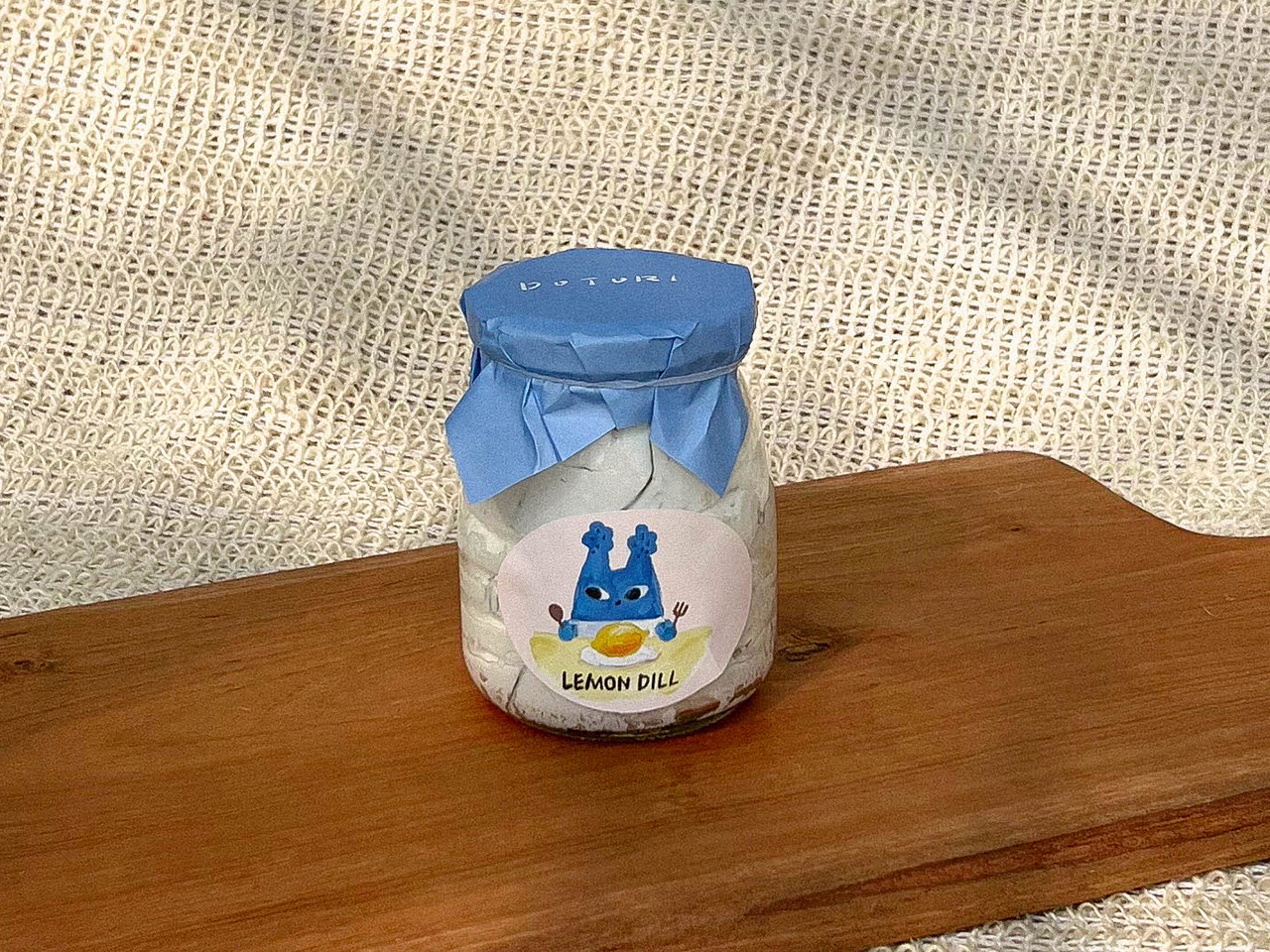 Yogurt Spread with Lemon and Dill