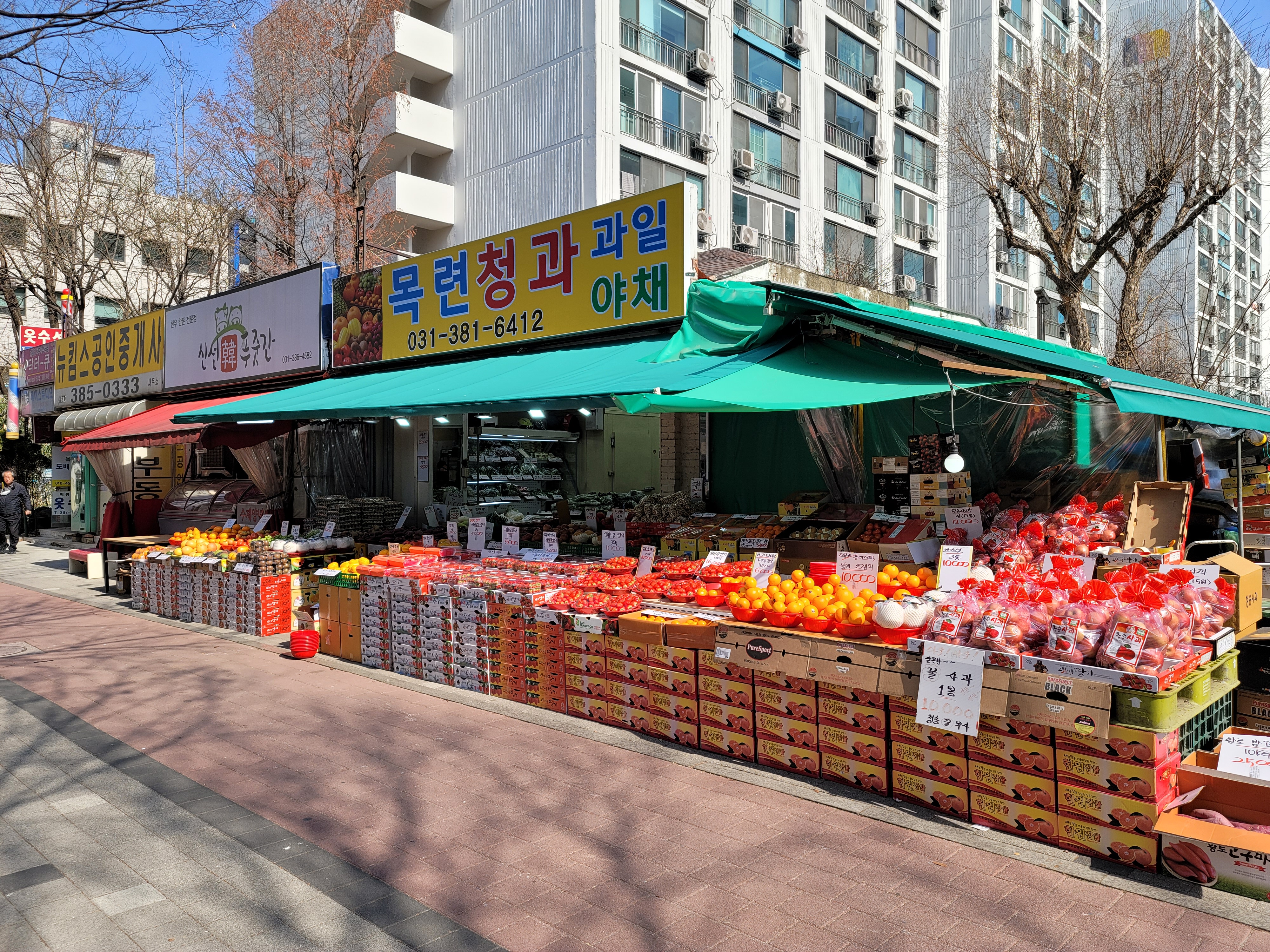 목련청과 과일야채