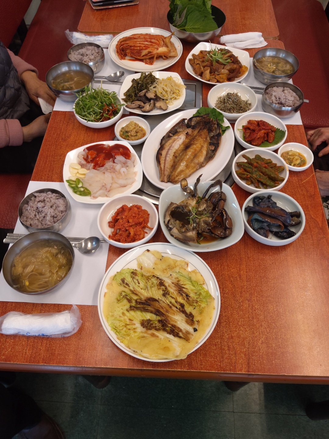동해산 새우구이