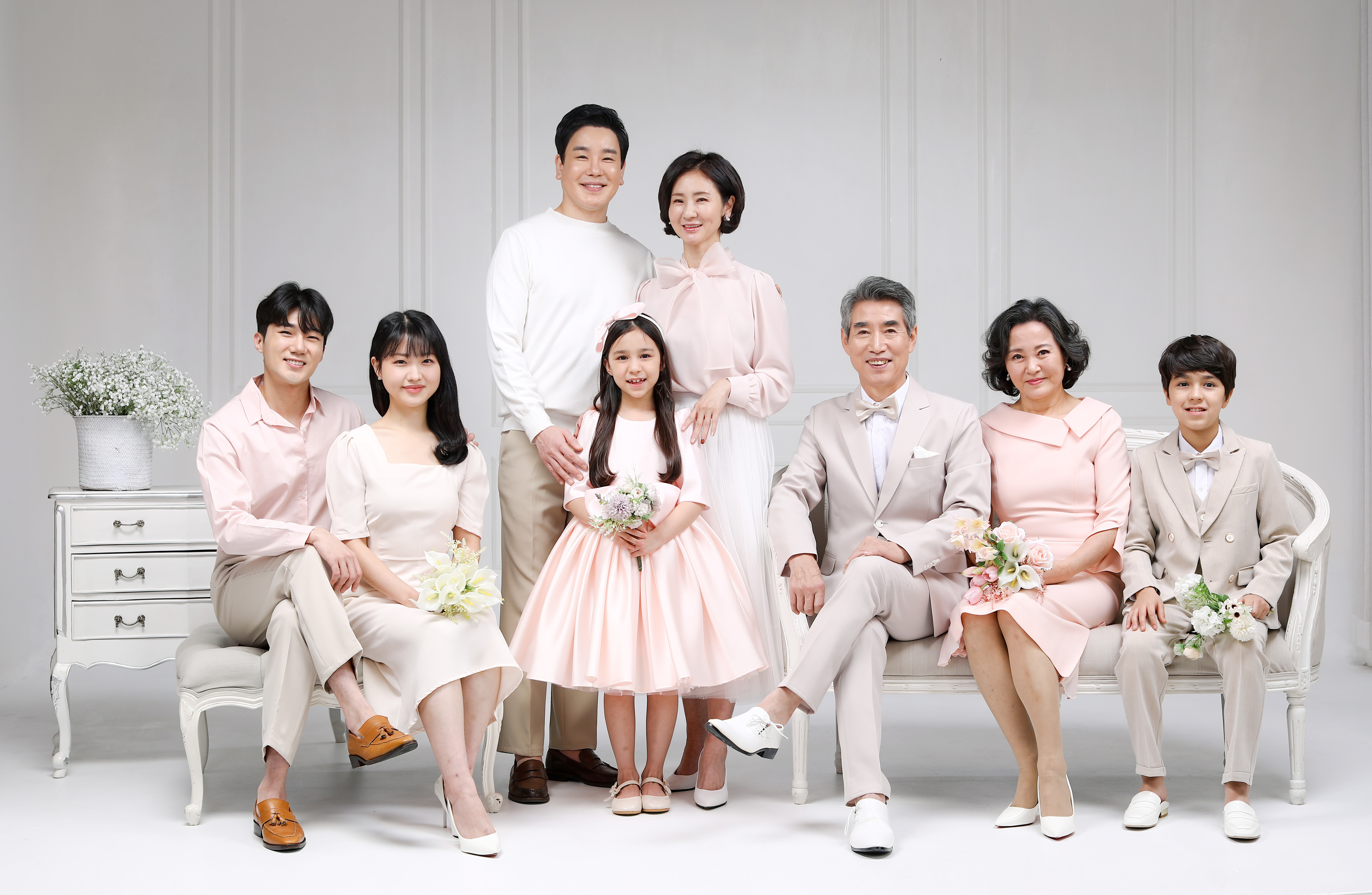 솜사탕 가족사진 스튜디오 추억사진관