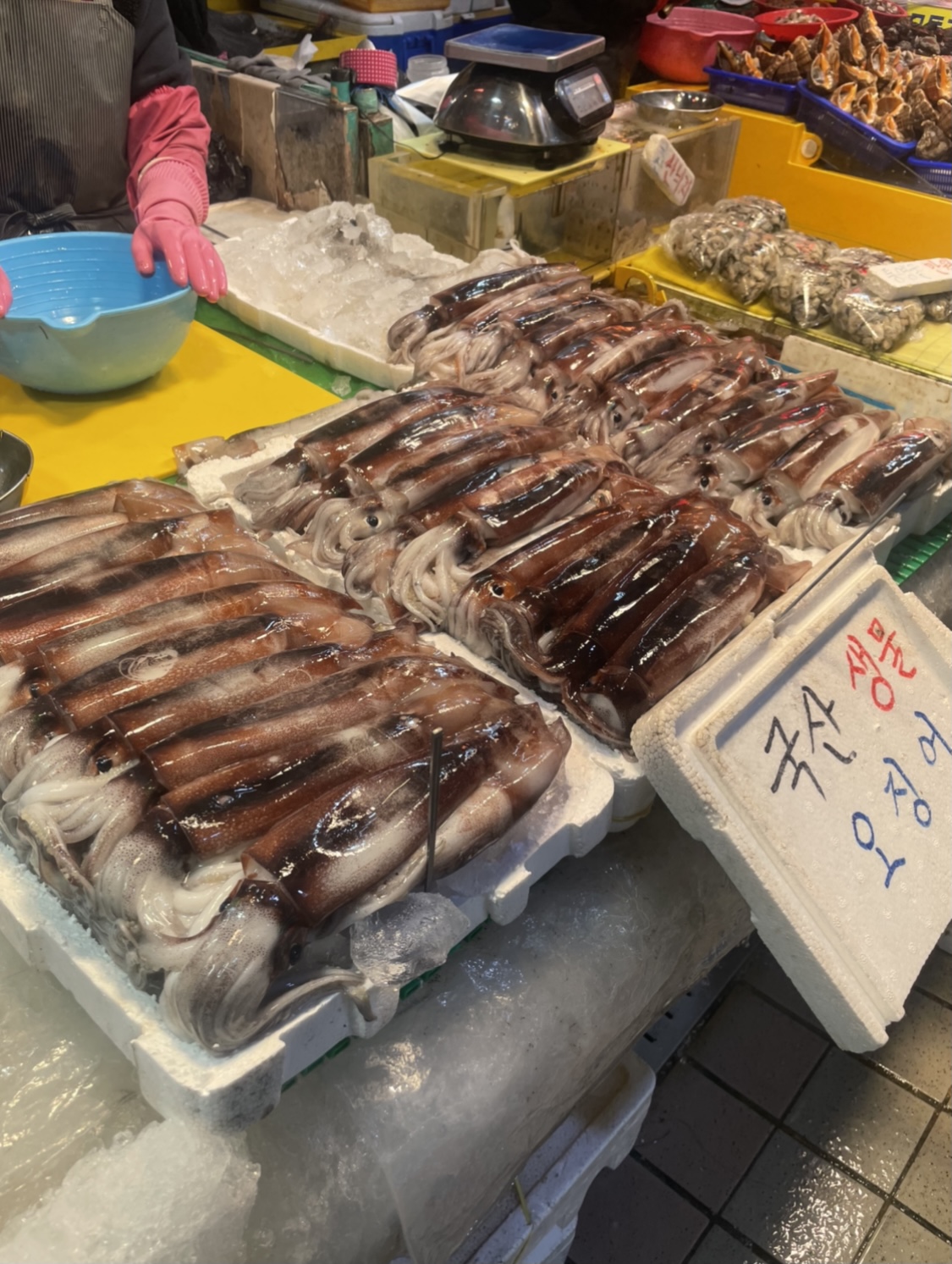 연안부두어시장 막내수산