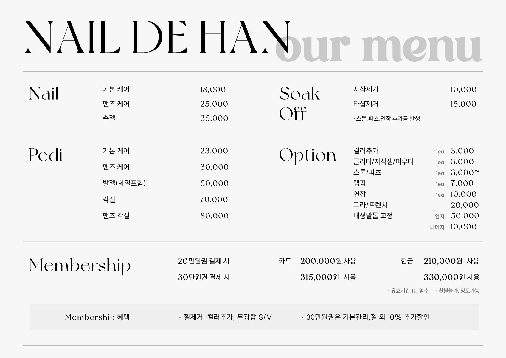 네일드한 Nail de Han