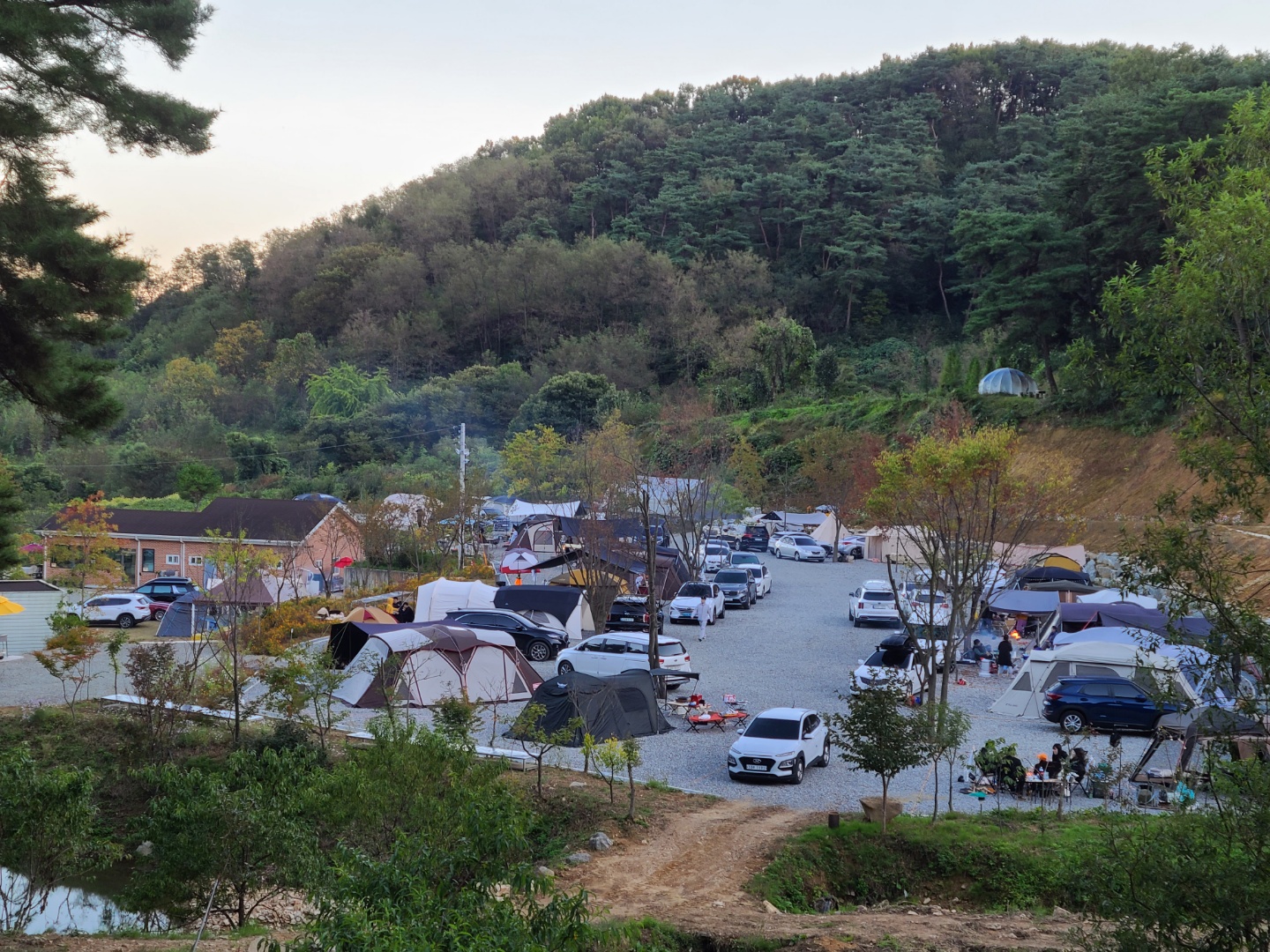 천안 몽각산 힐링뷰 캠핑장