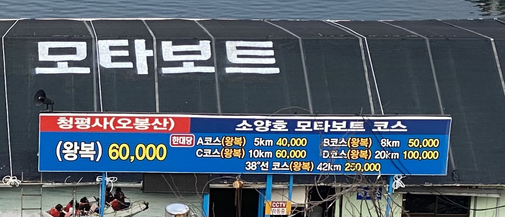 소양호모타보트