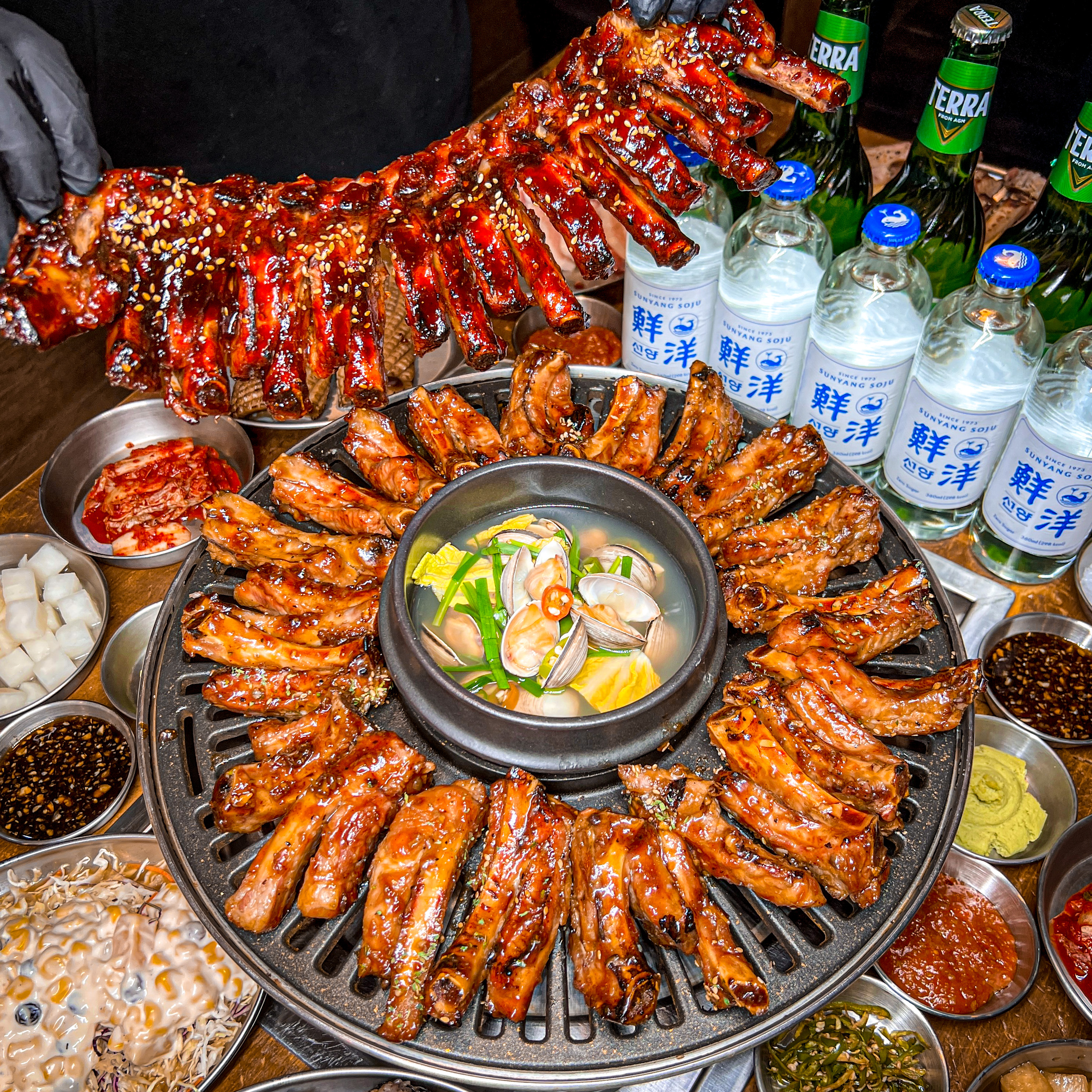 불타는쪽갈비