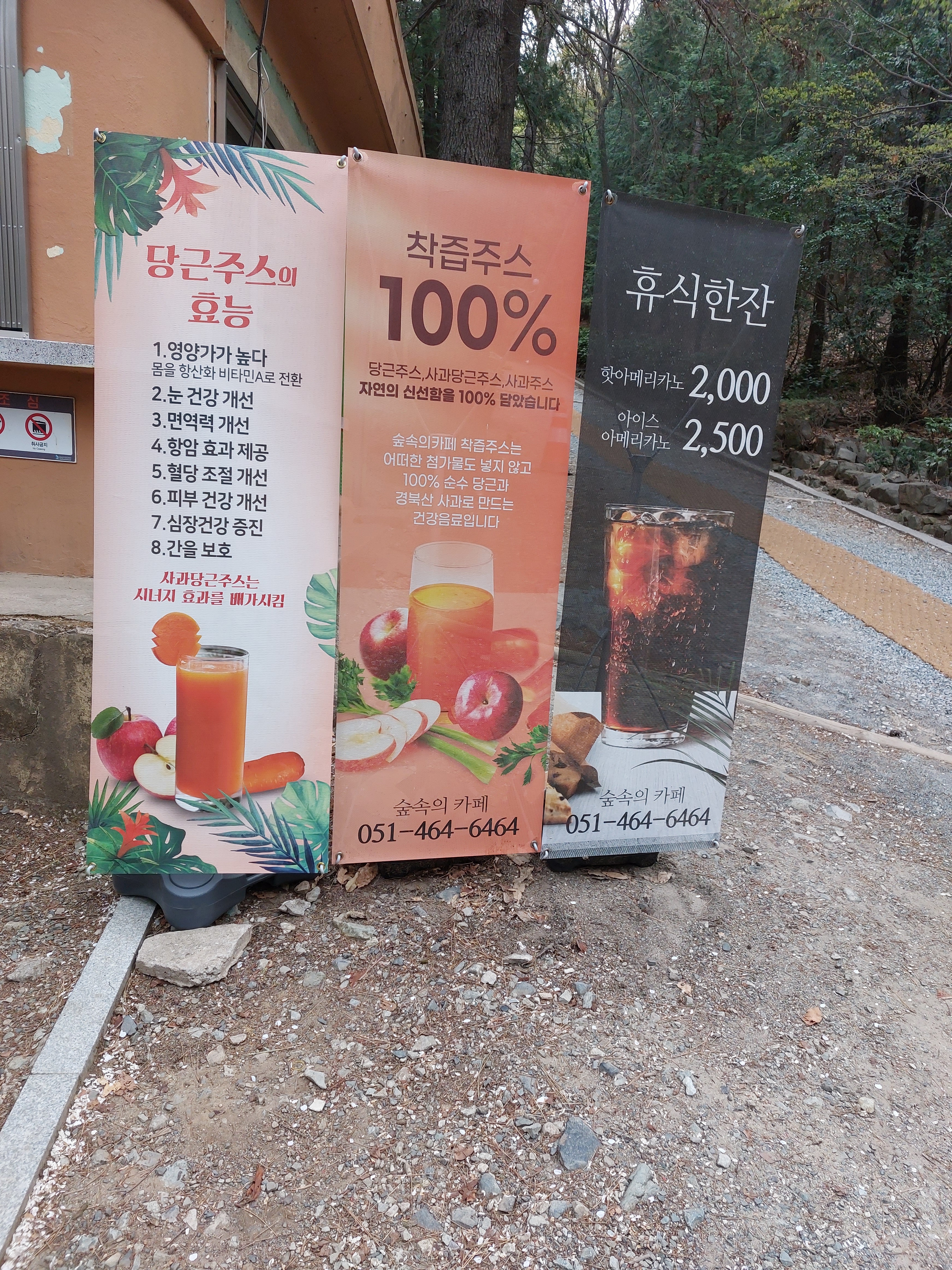숲속의카페