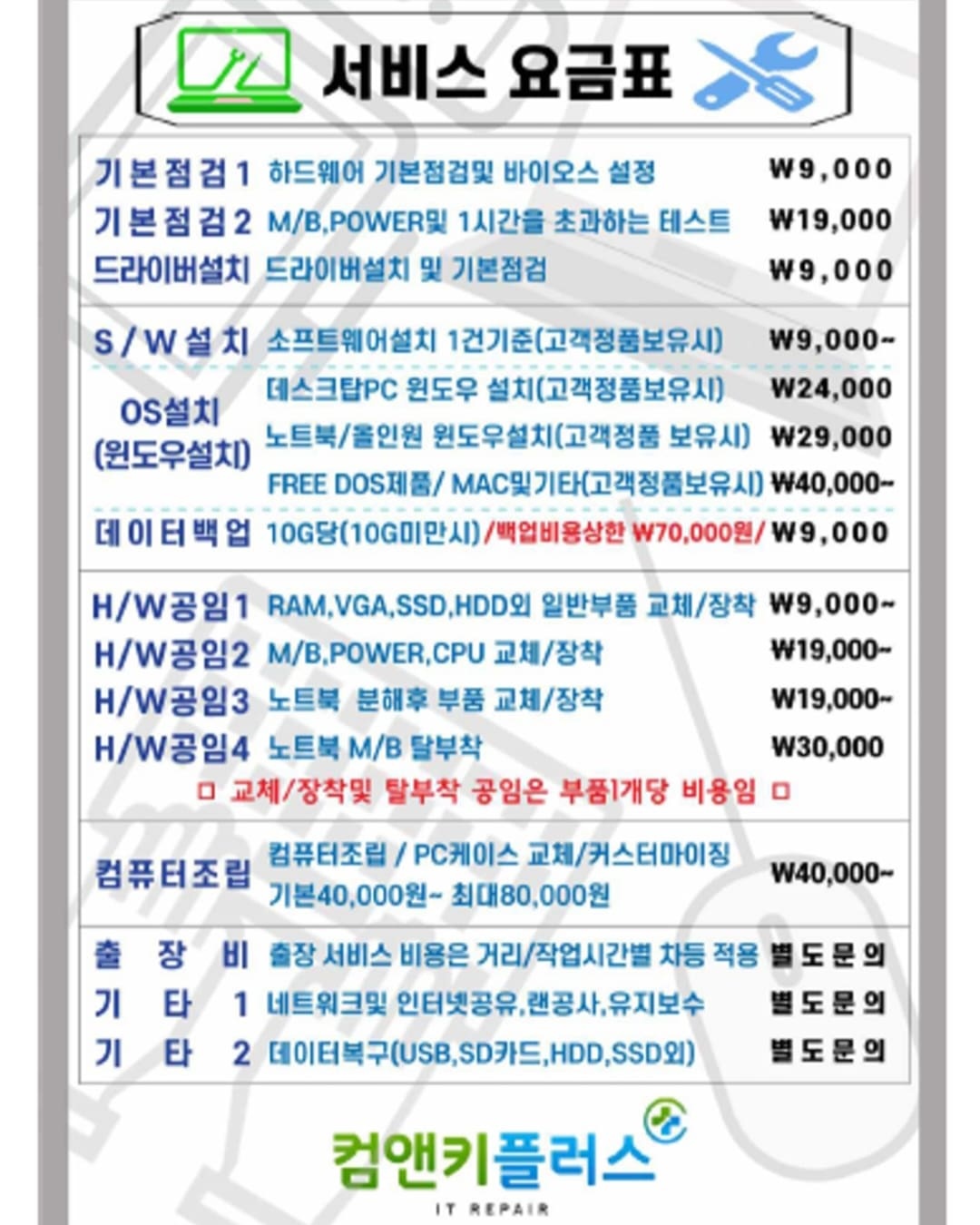 컴앤키플러스 롯데마트 구미점