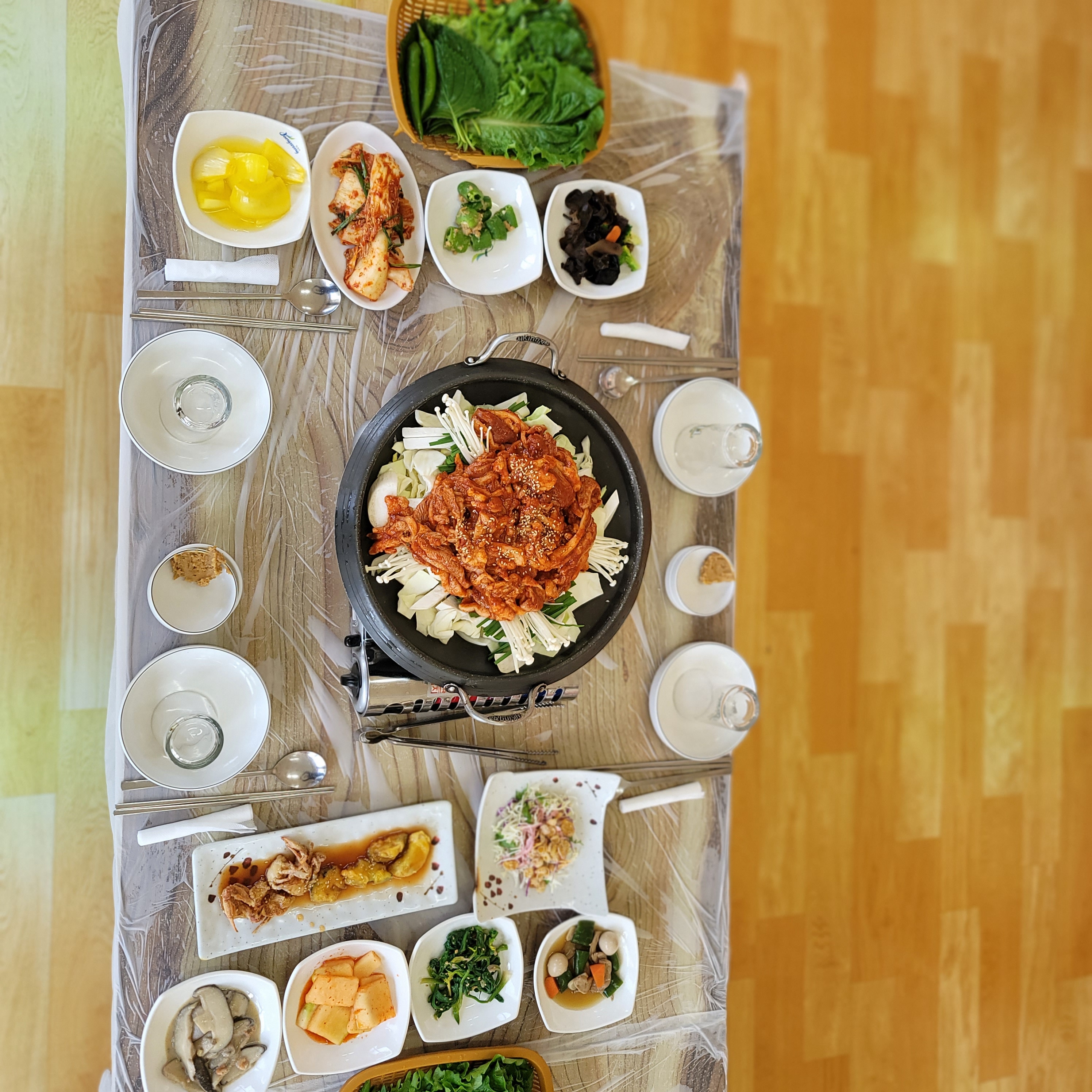 댐아래오리마을&게장백반