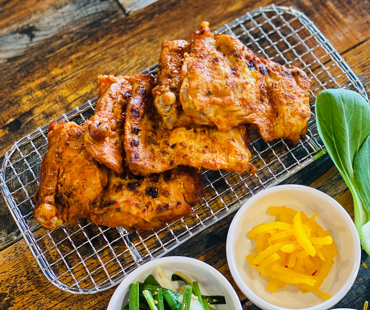강촌숯불닭갈비