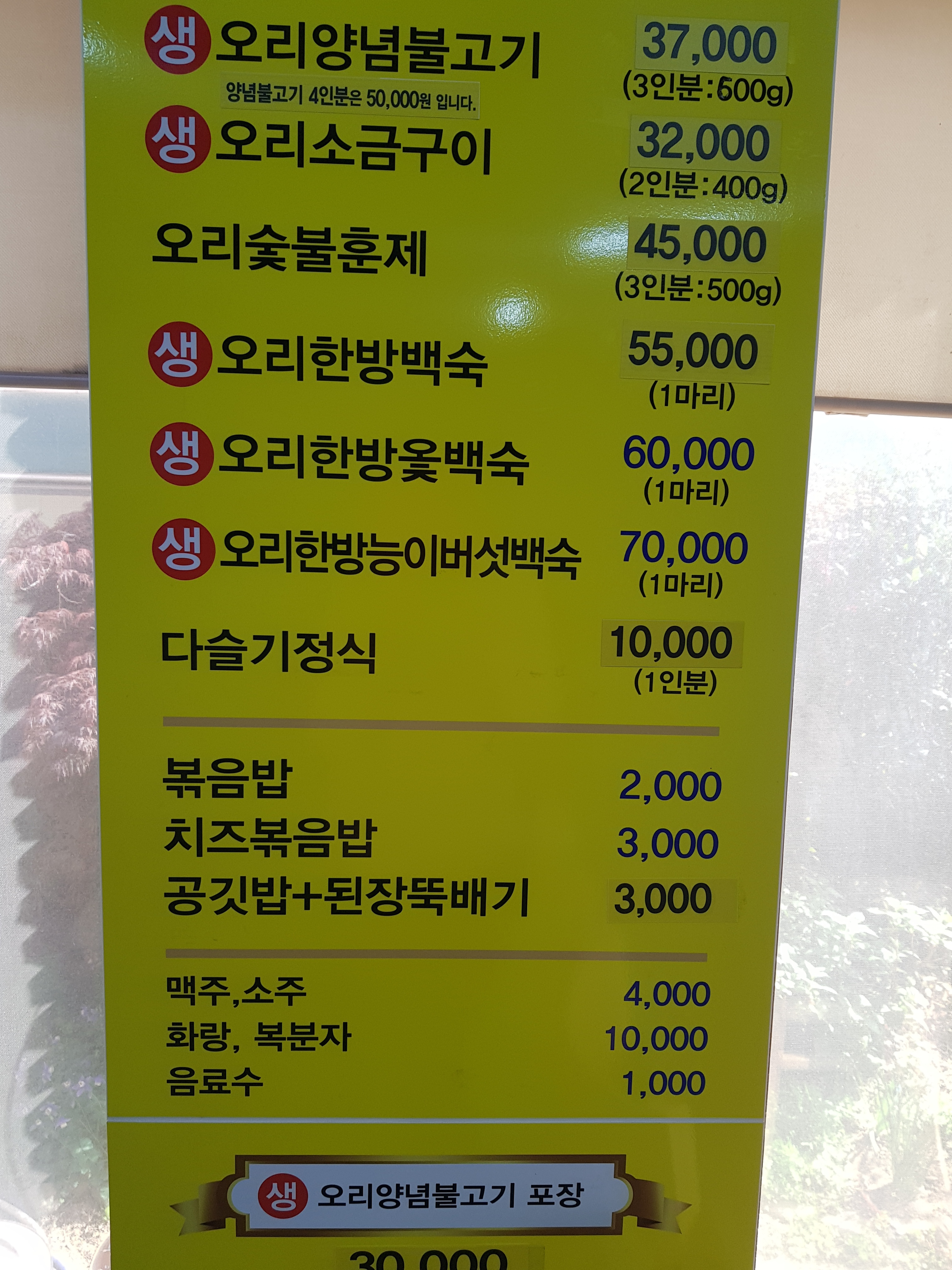 황금생오리