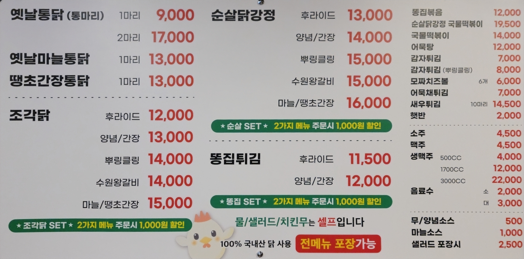 그시절옛날통닭 창포점
