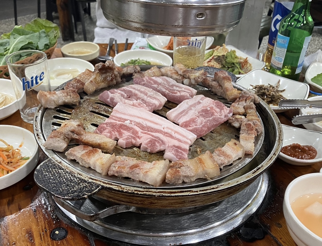 참숯불고기