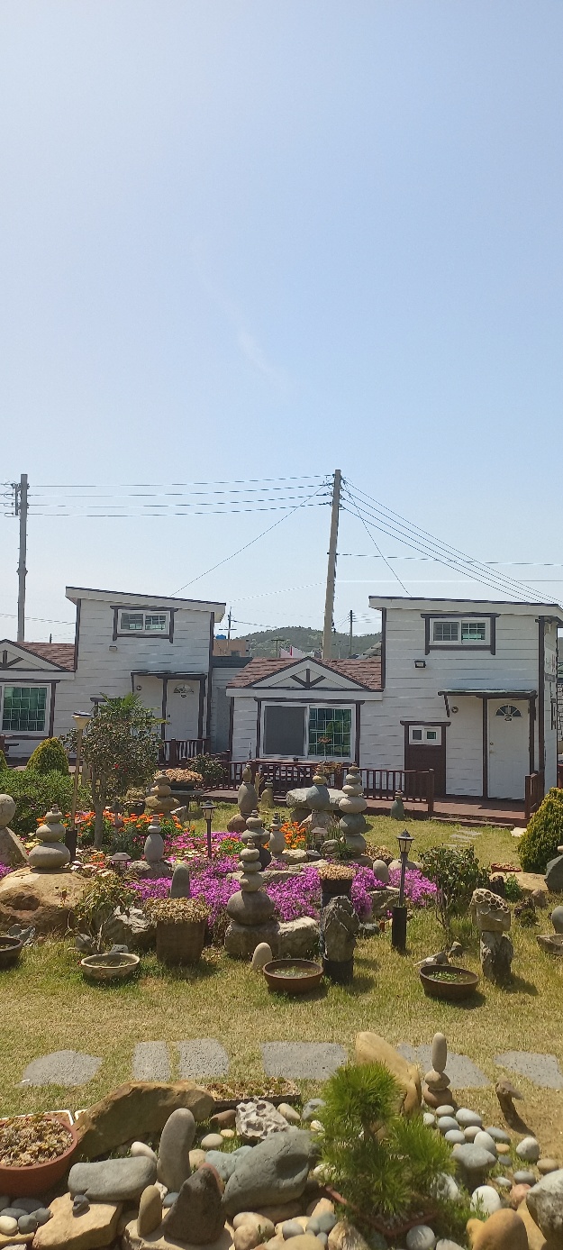 청산도 돌탑민박