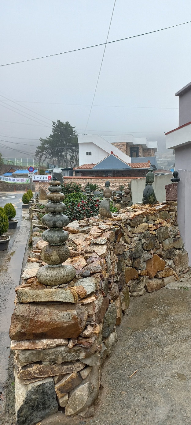 청산도 돌탑민박