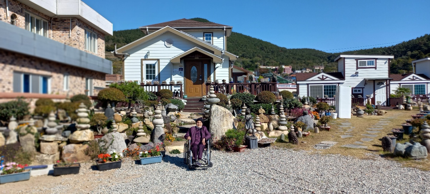 청산도 돌탑민박