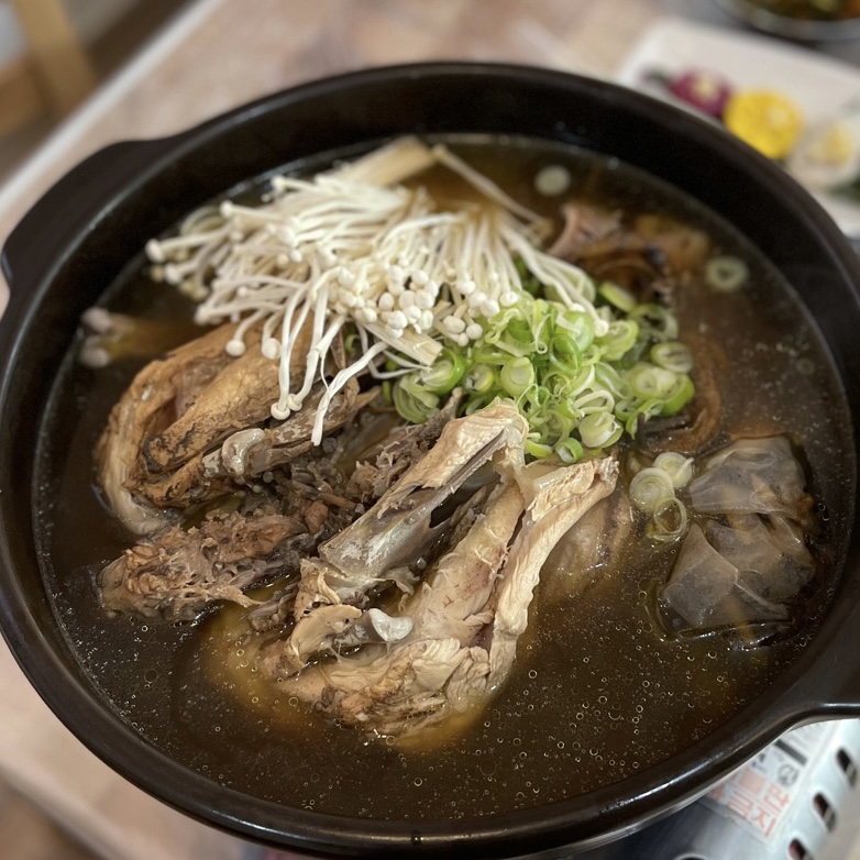 송담산삼약초백숙