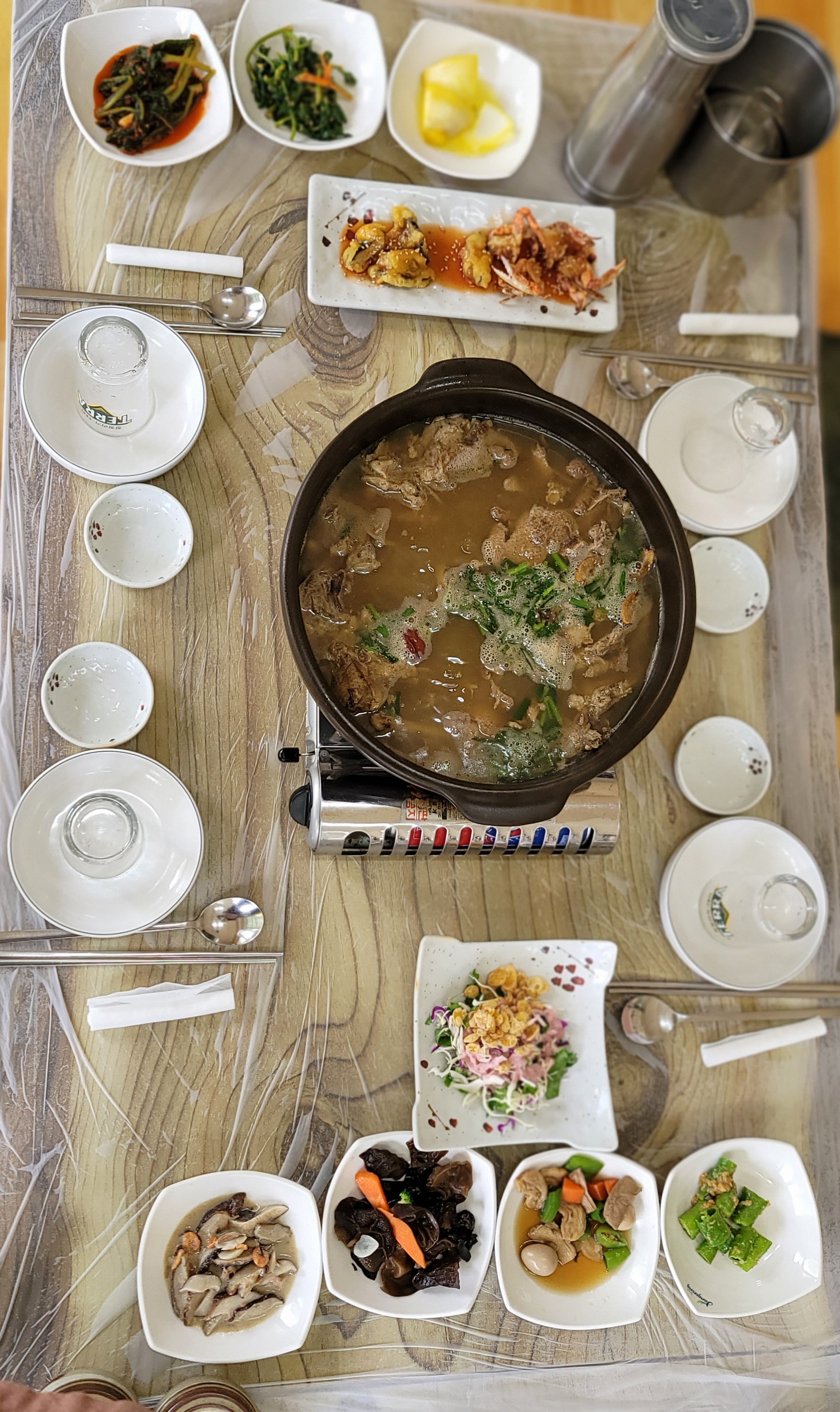 댐아래오리마을&게장백반