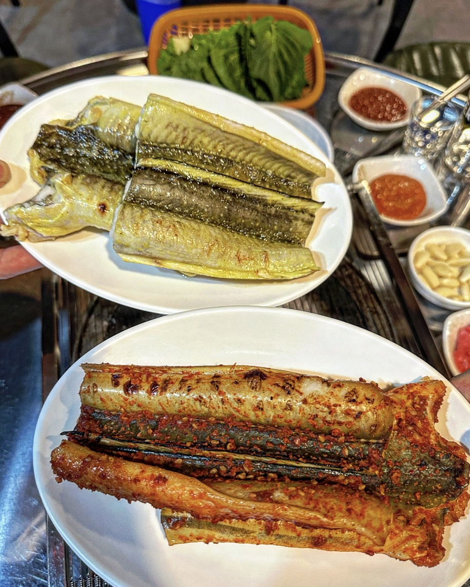 아나고먹고꼼장어꿉고