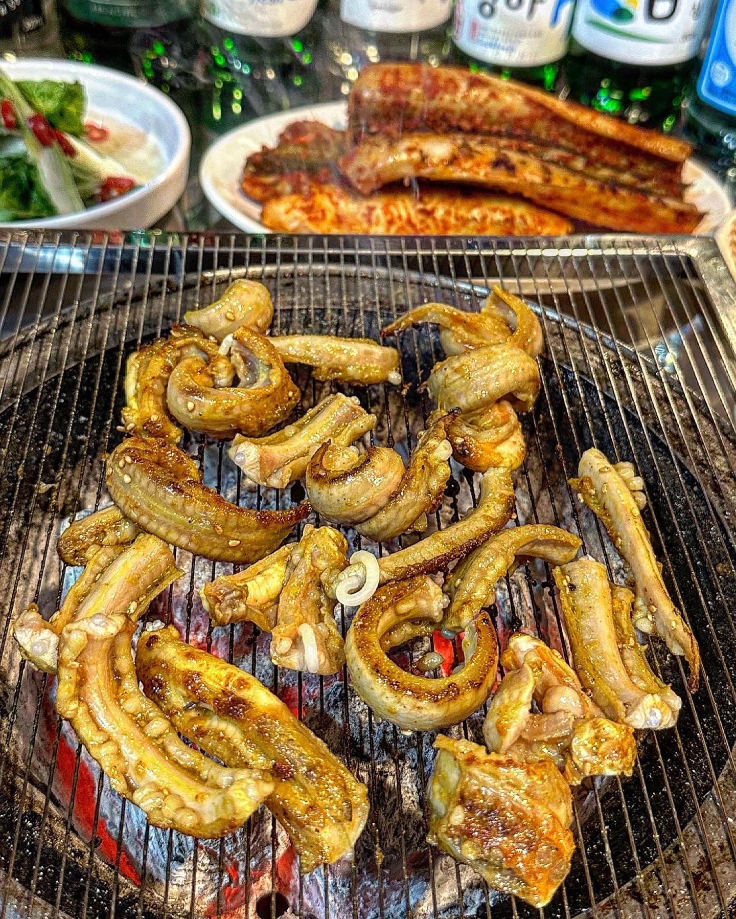 아나고먹고꼼장어꿉고