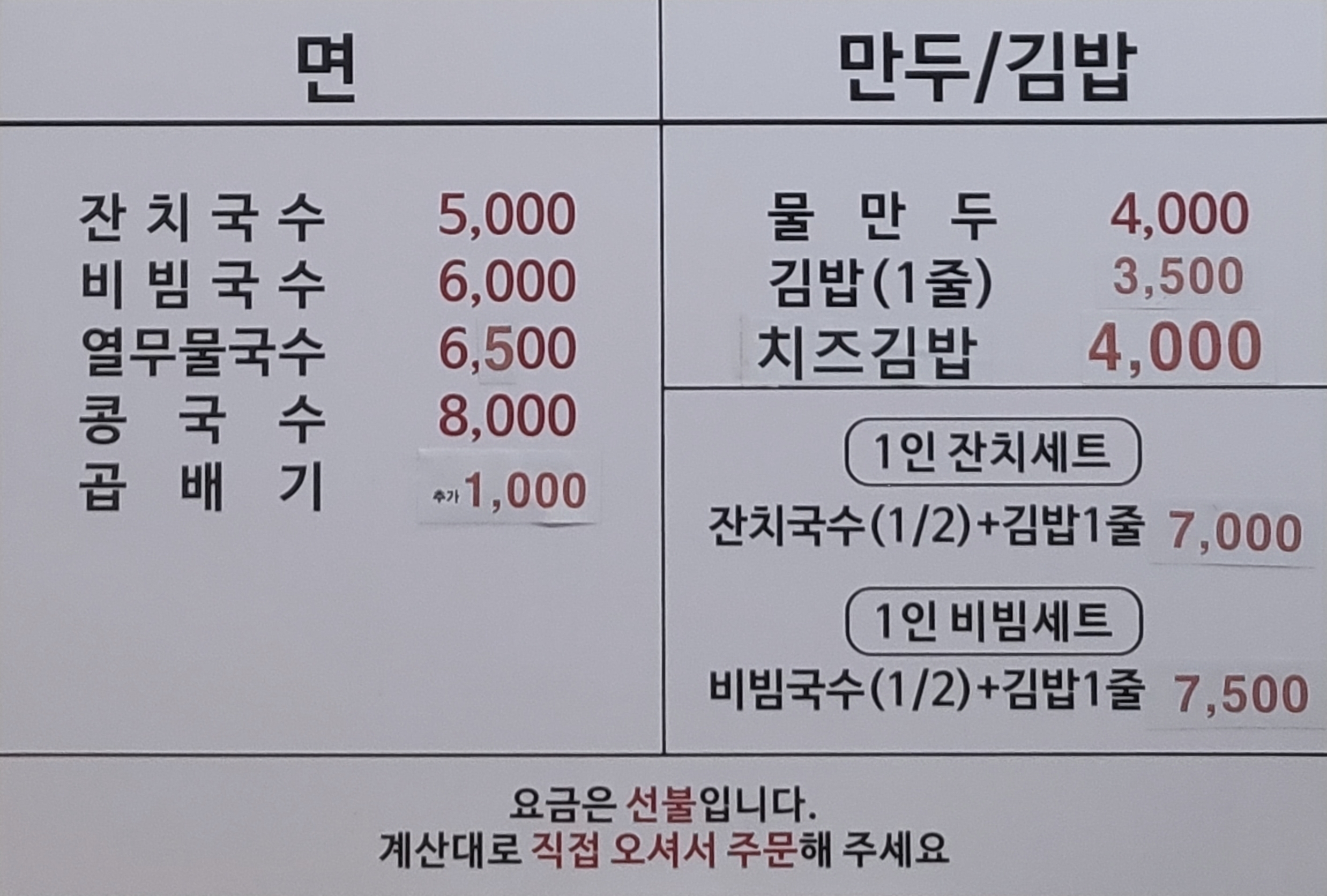 할매국시집