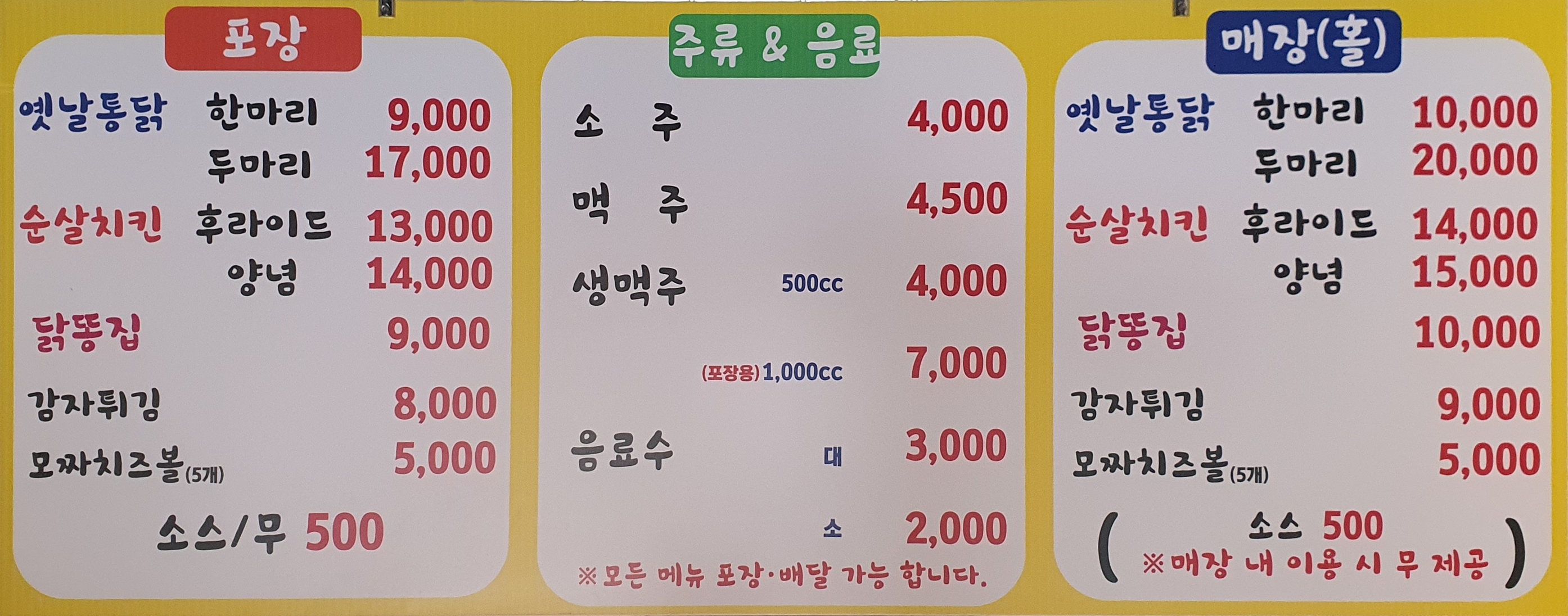 원조 옛날통닭