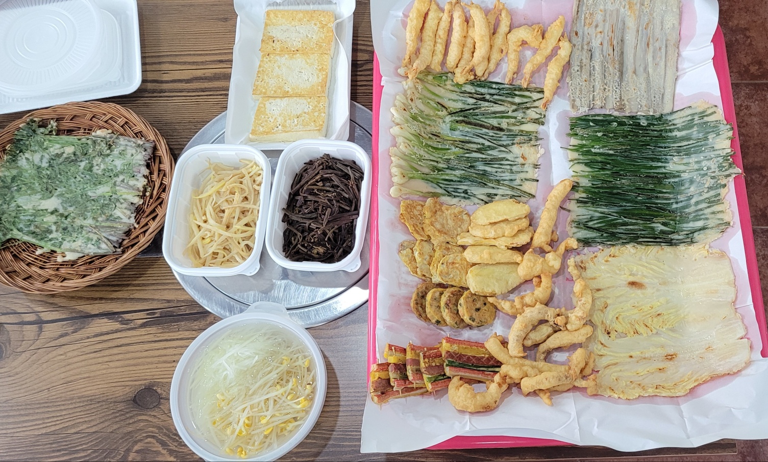 장날에참숯구이