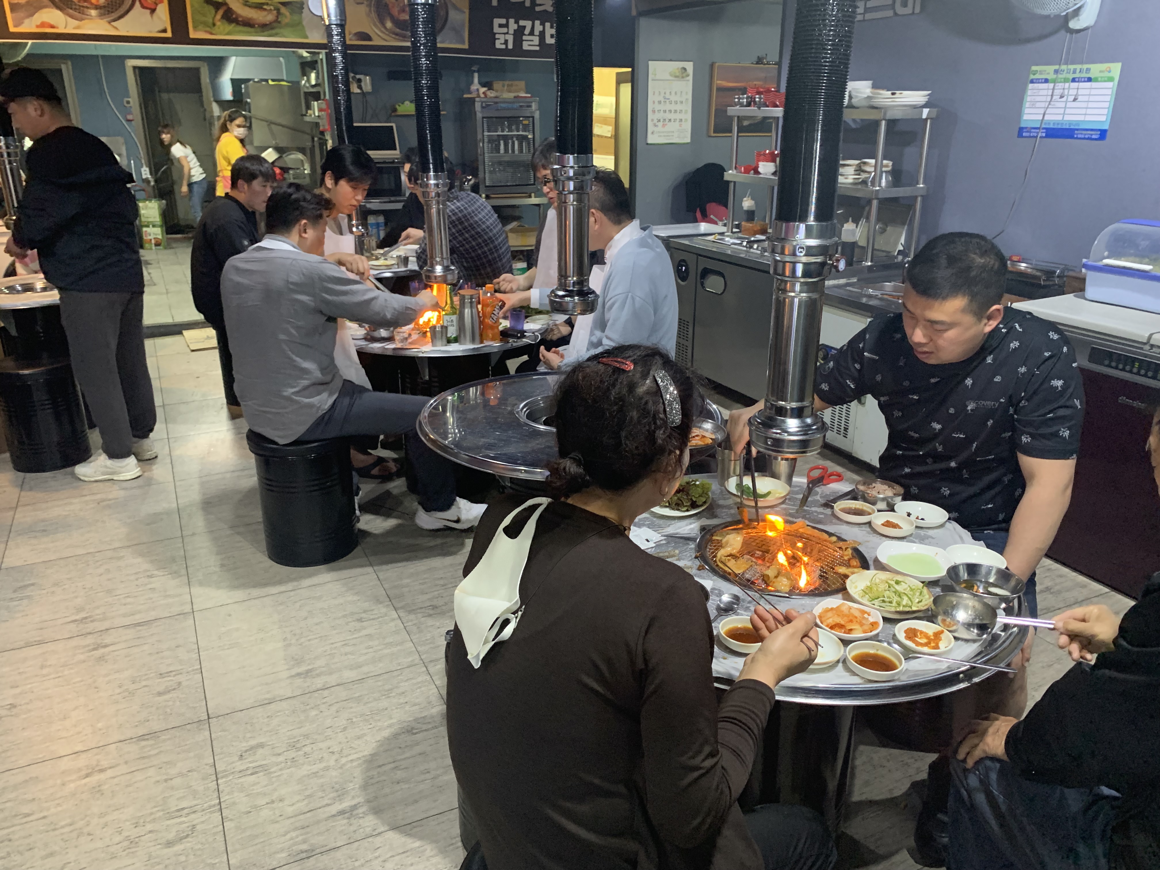 주니 숯불닭갈비