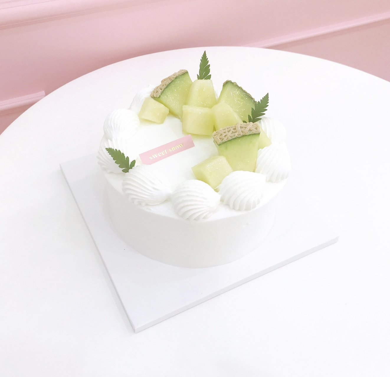 스윗 스노우 케이크