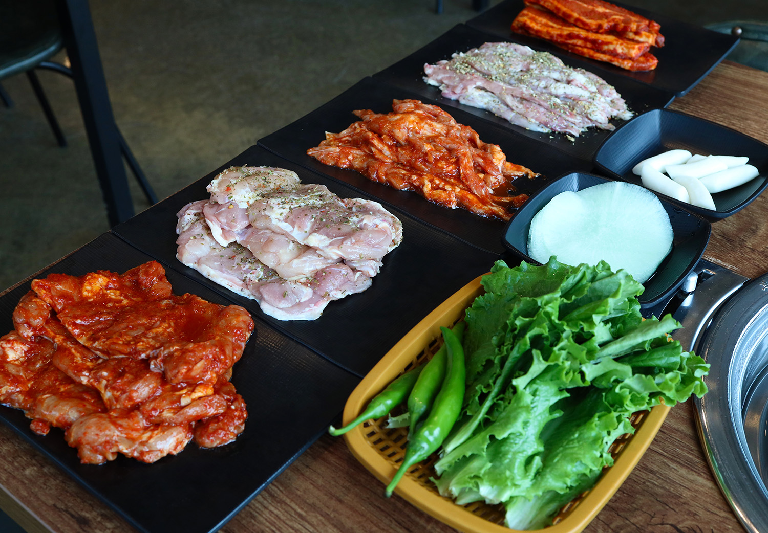 토닭토닭 참숯불닭갈비