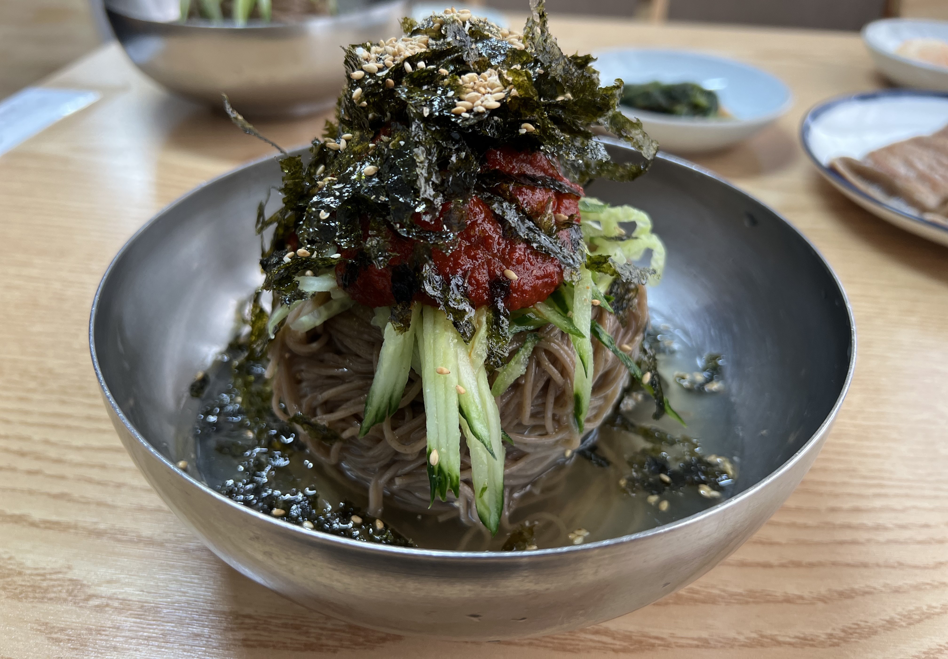 둔내막국수
