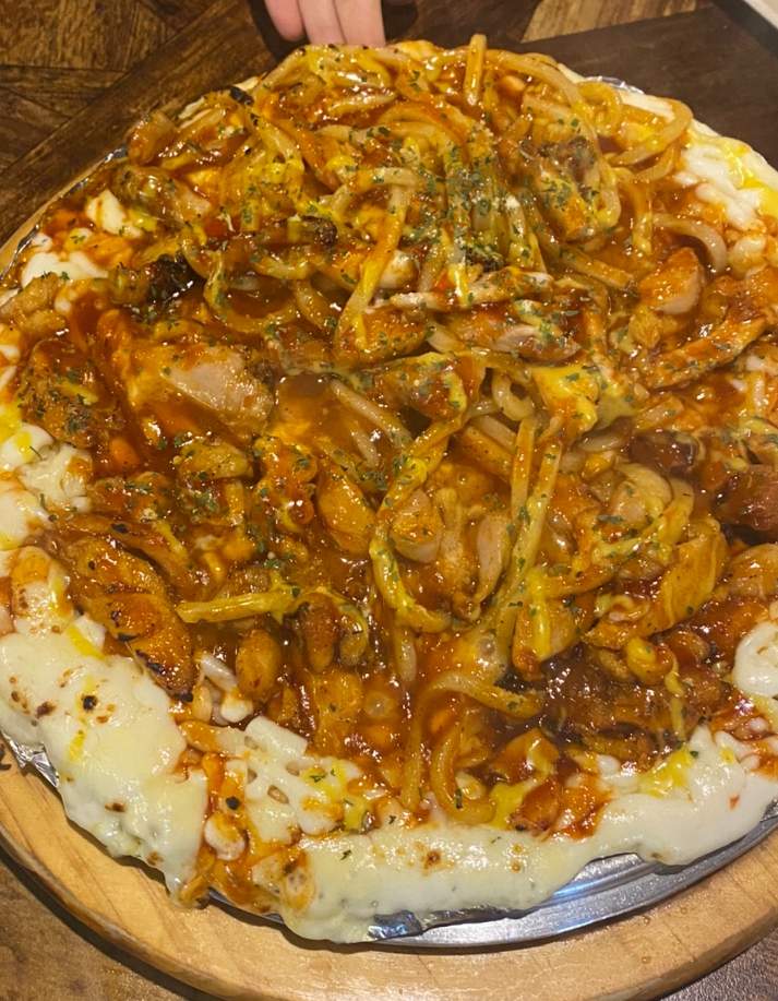 훌랄라참숯바베큐치킨 평거1점