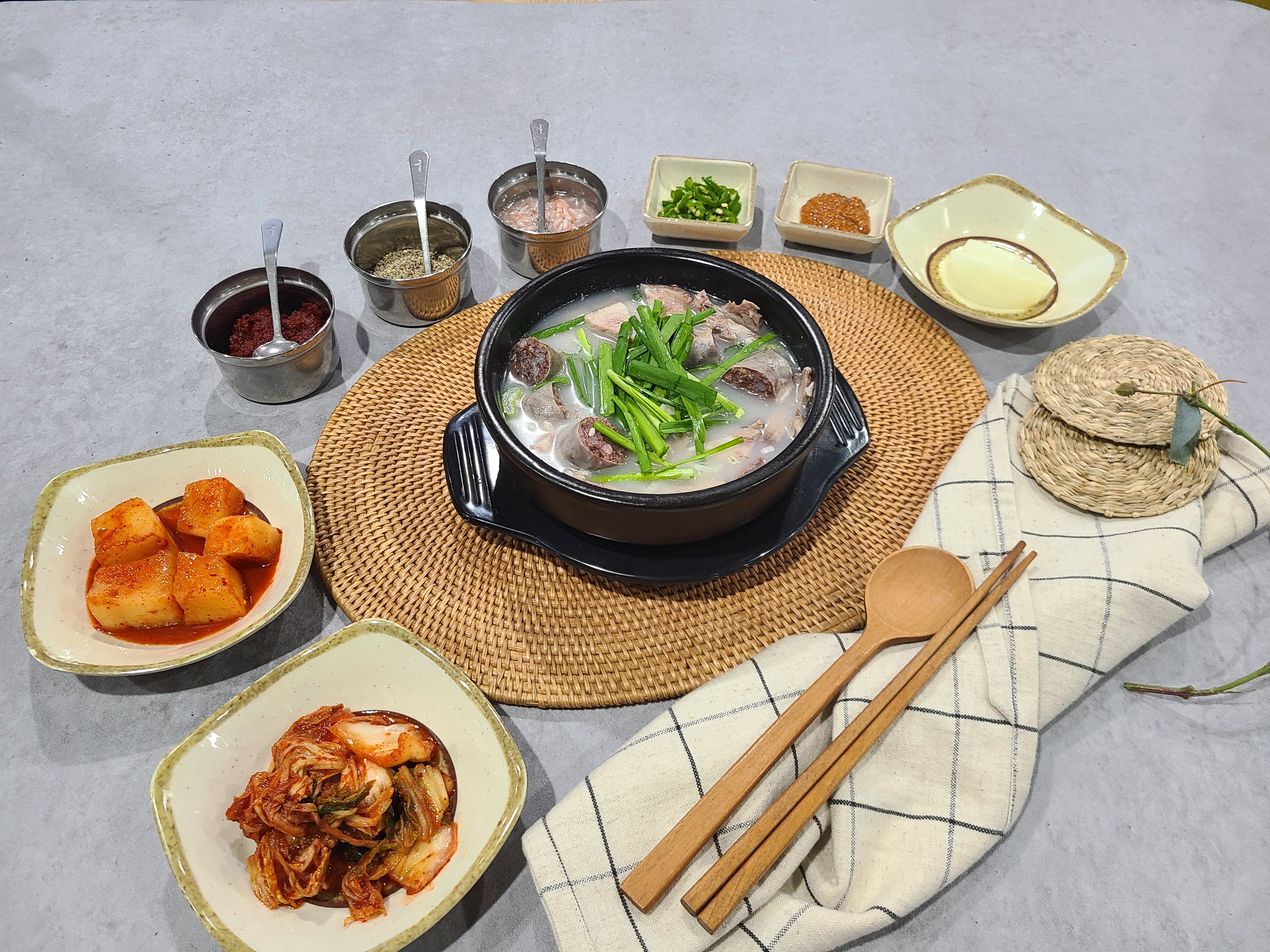 다담순대국