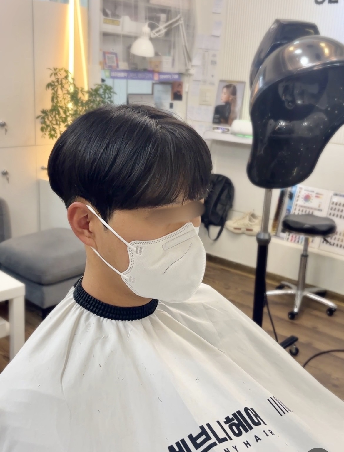 남성 시스루컷 / 펌