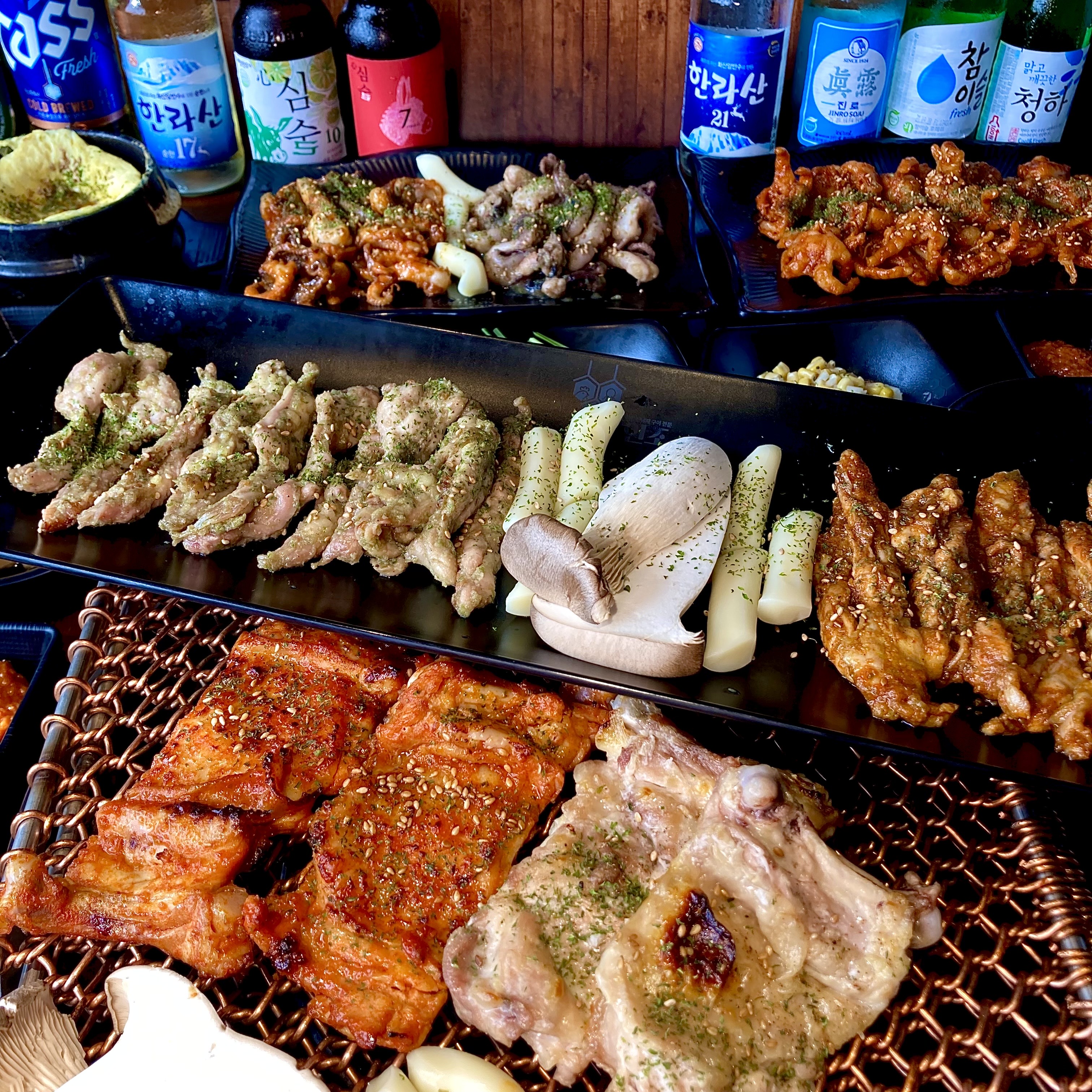 참숯 삼인조 옥산점