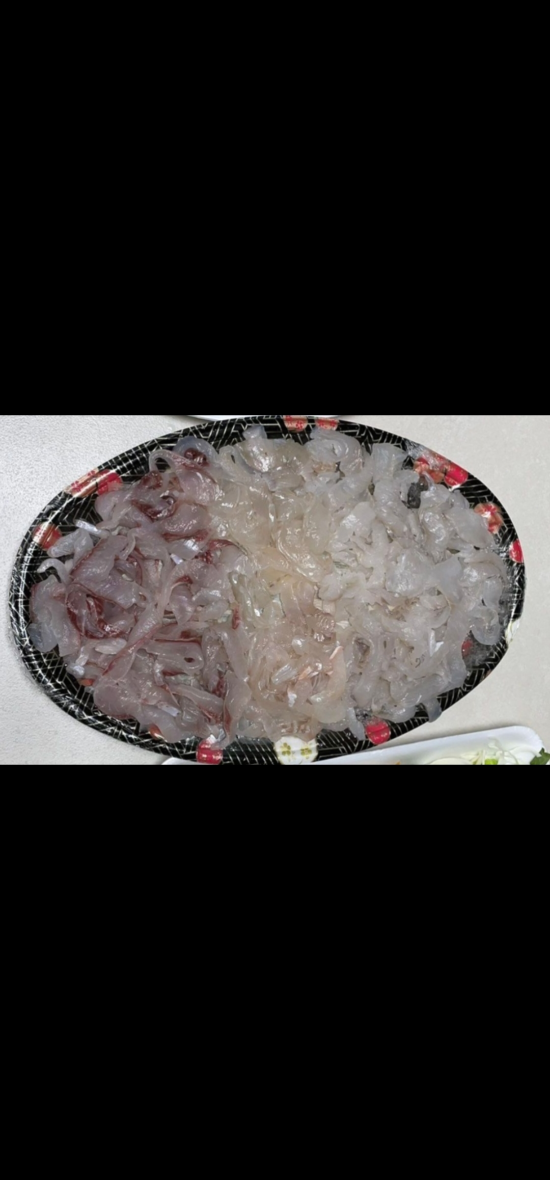 막썰어 회 산오징어&얼음물회
