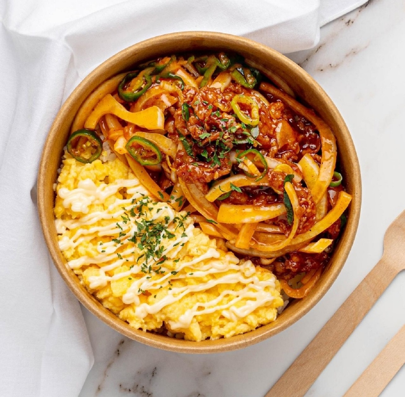 순수덮밥