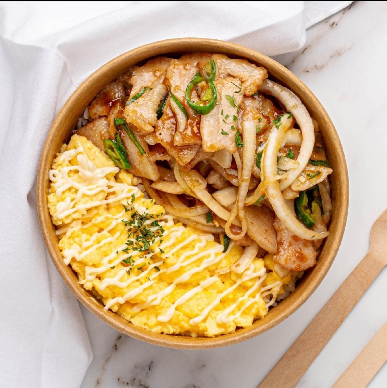 순수덮밥