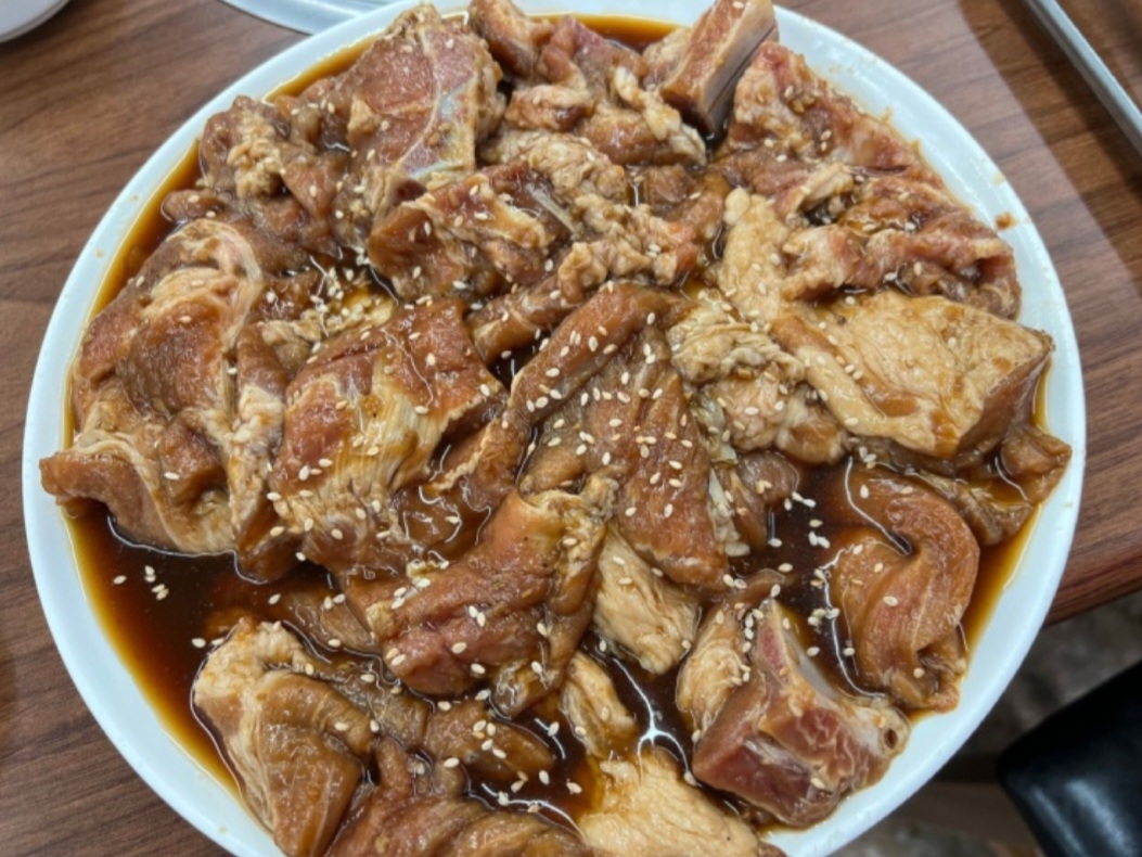 남부숯불생고기