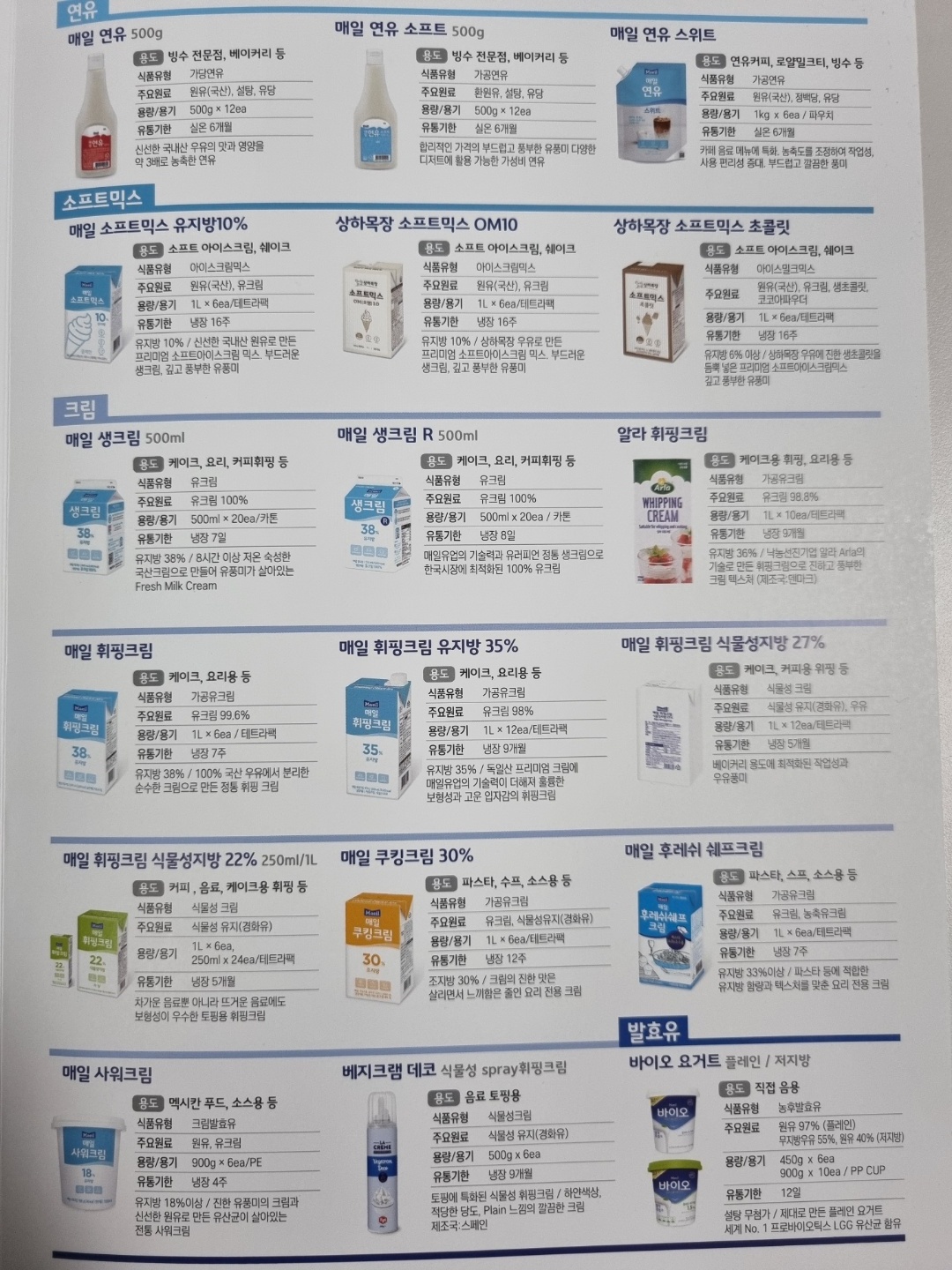 매일유업 화순대리점
