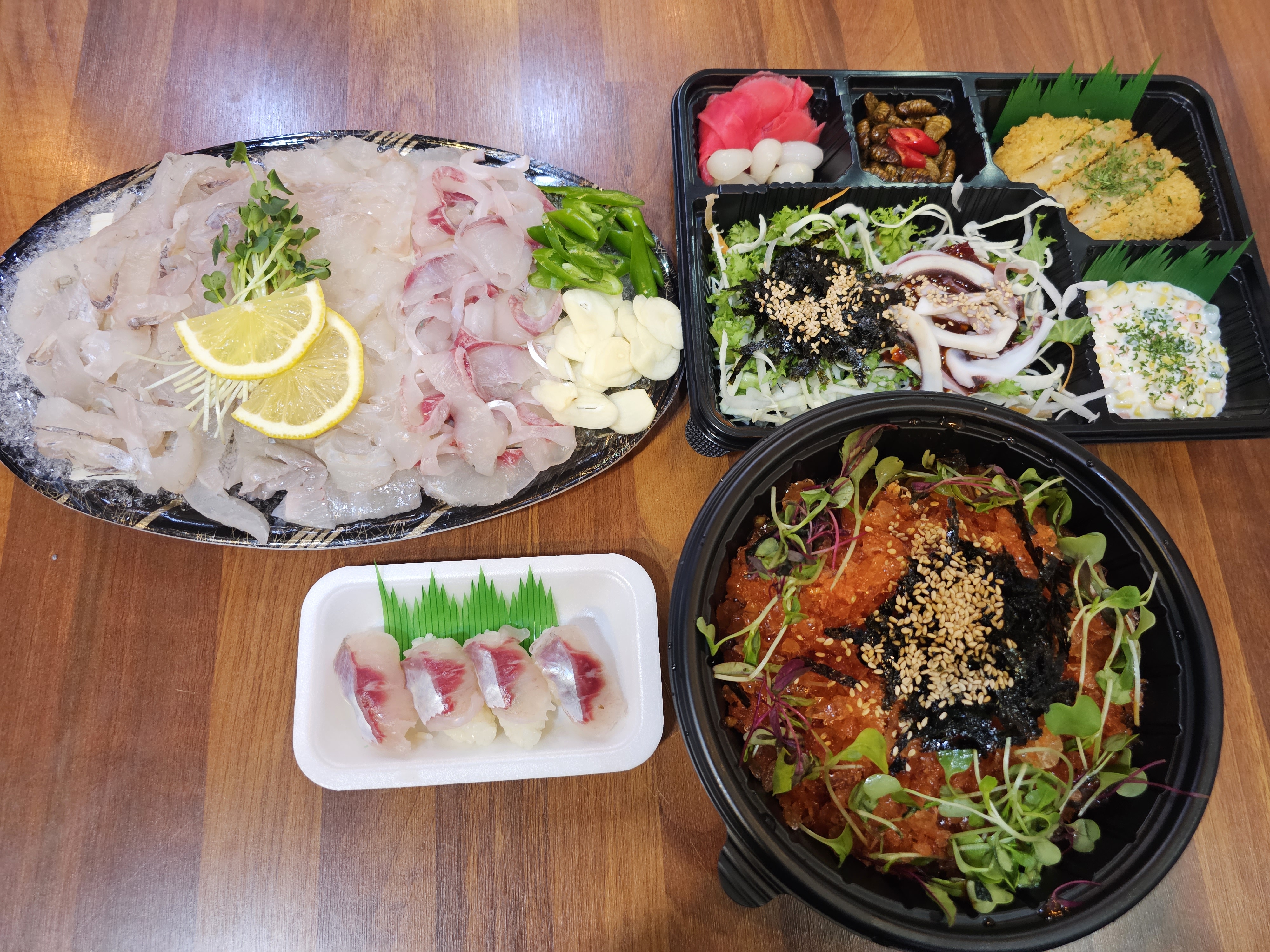 막썰어 회 산오징어&얼음물회