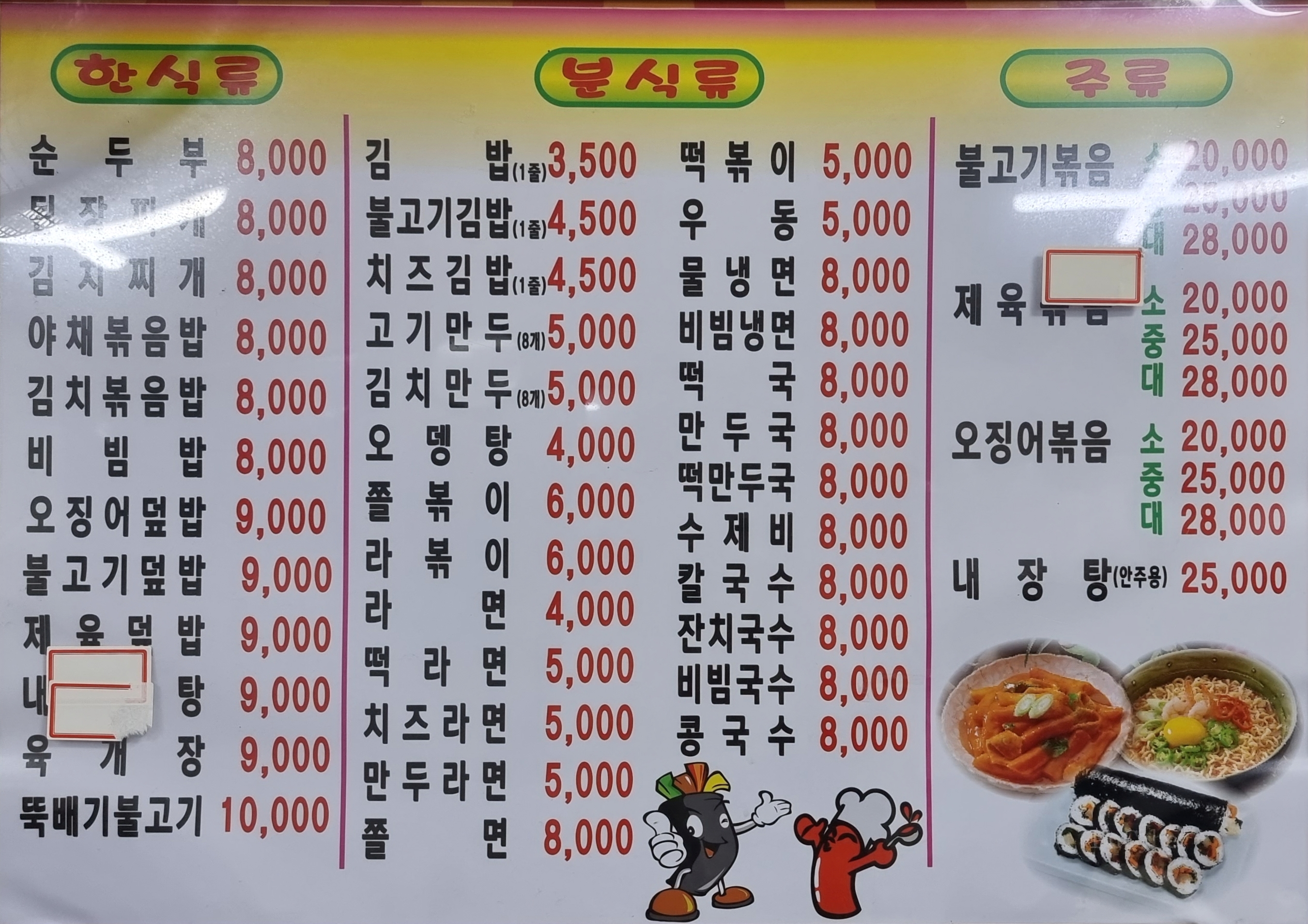 명성분식