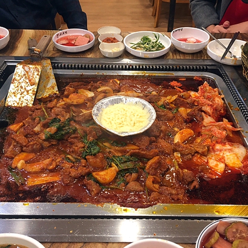 정다운돌판오리