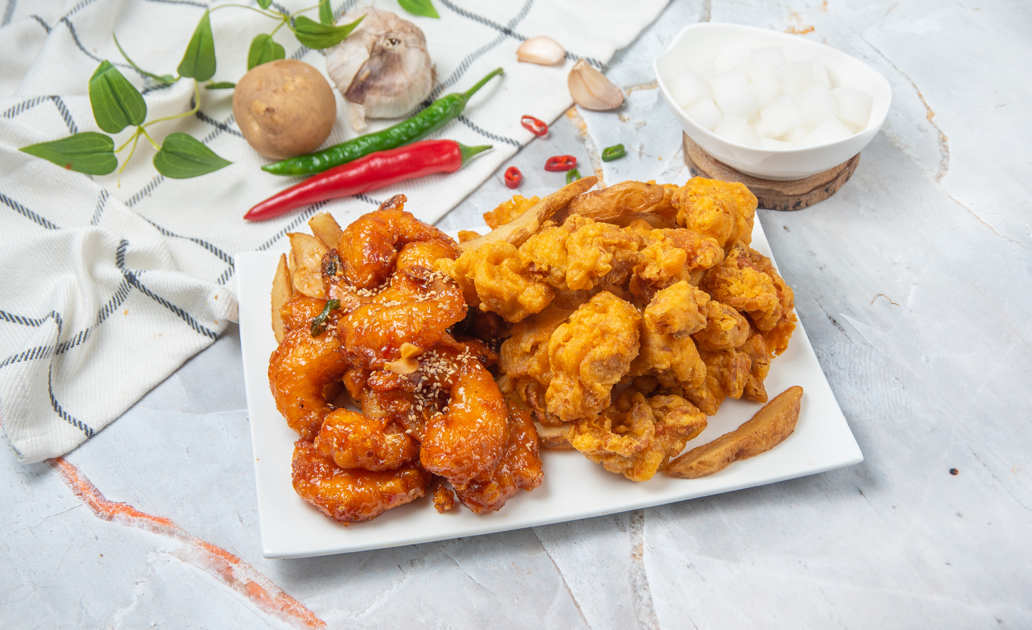 정석닭강정 우만점