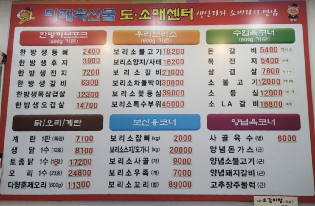 미래축산물도소매센터