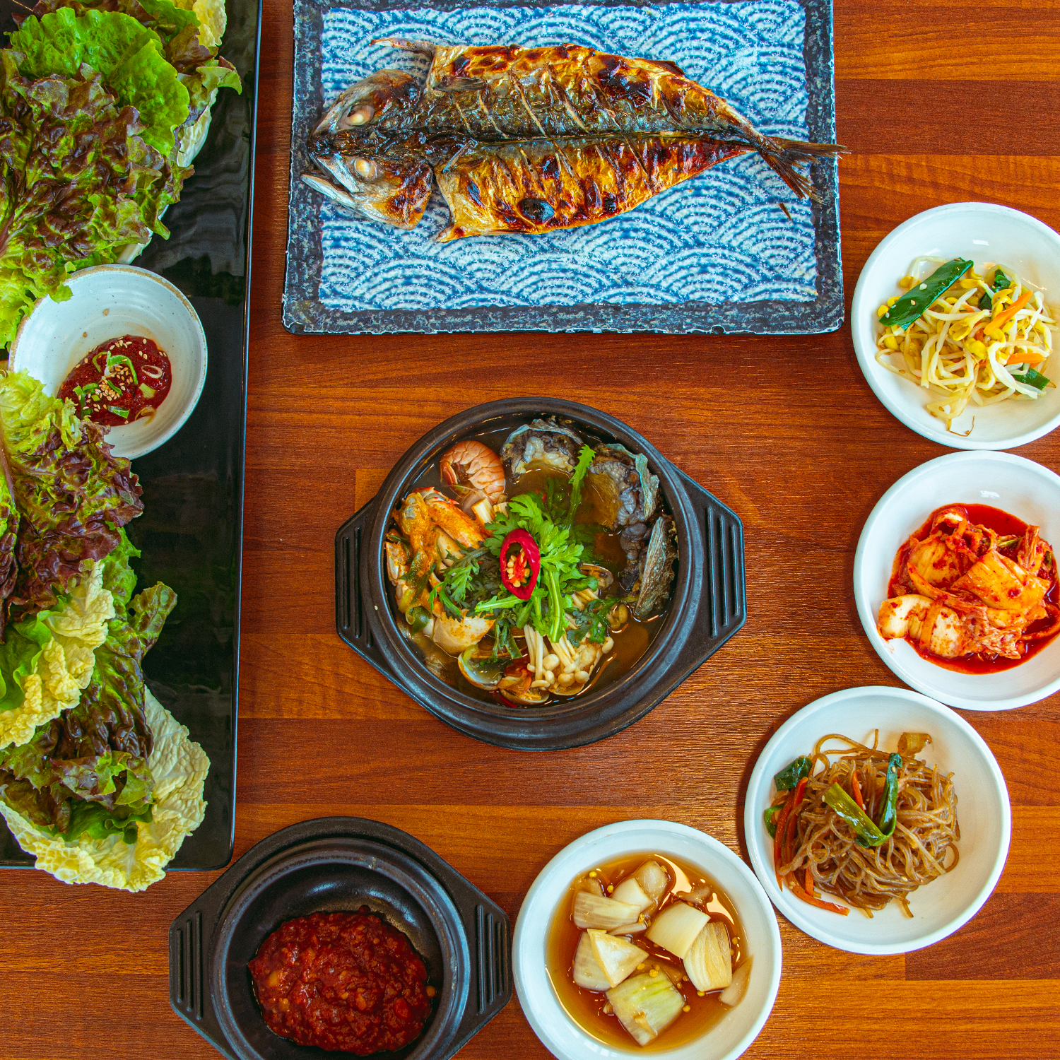 Abalone hot-pot stew
