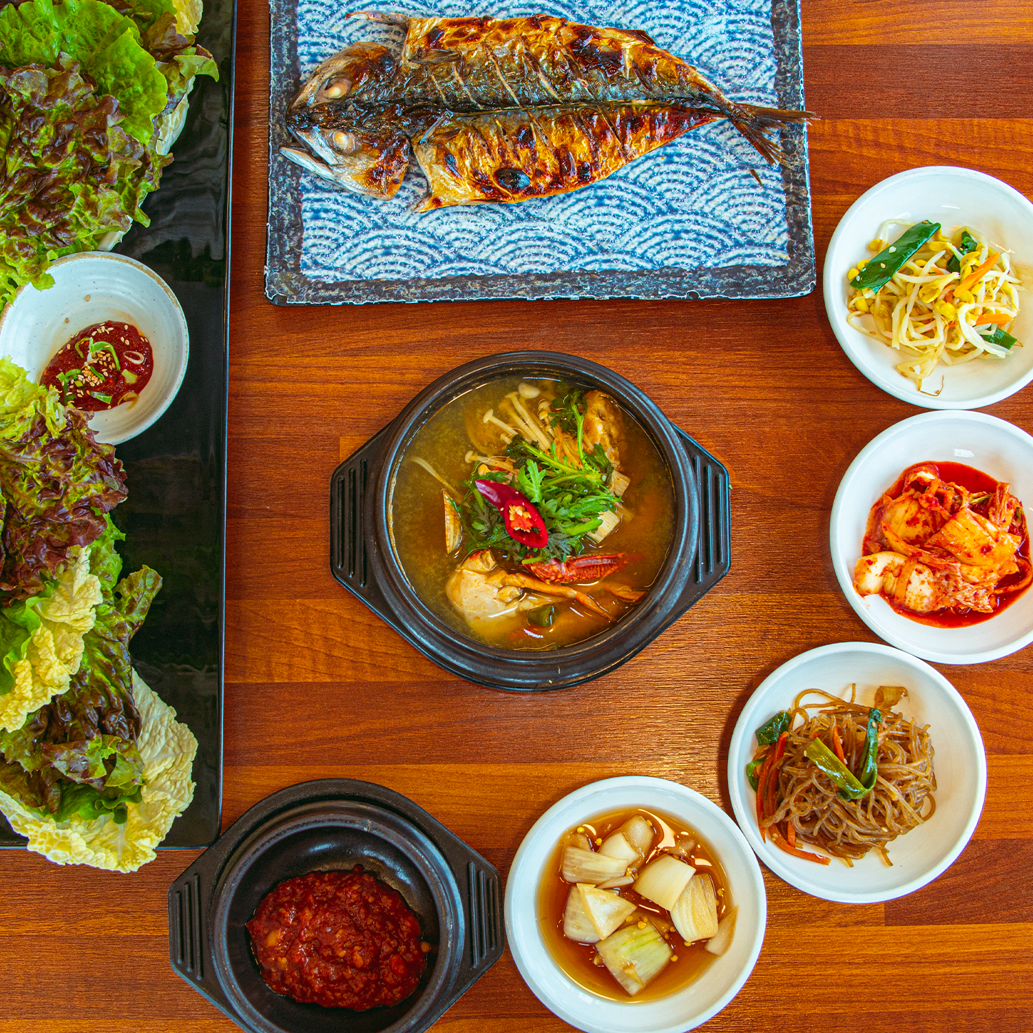 Seafood hot-pot stew