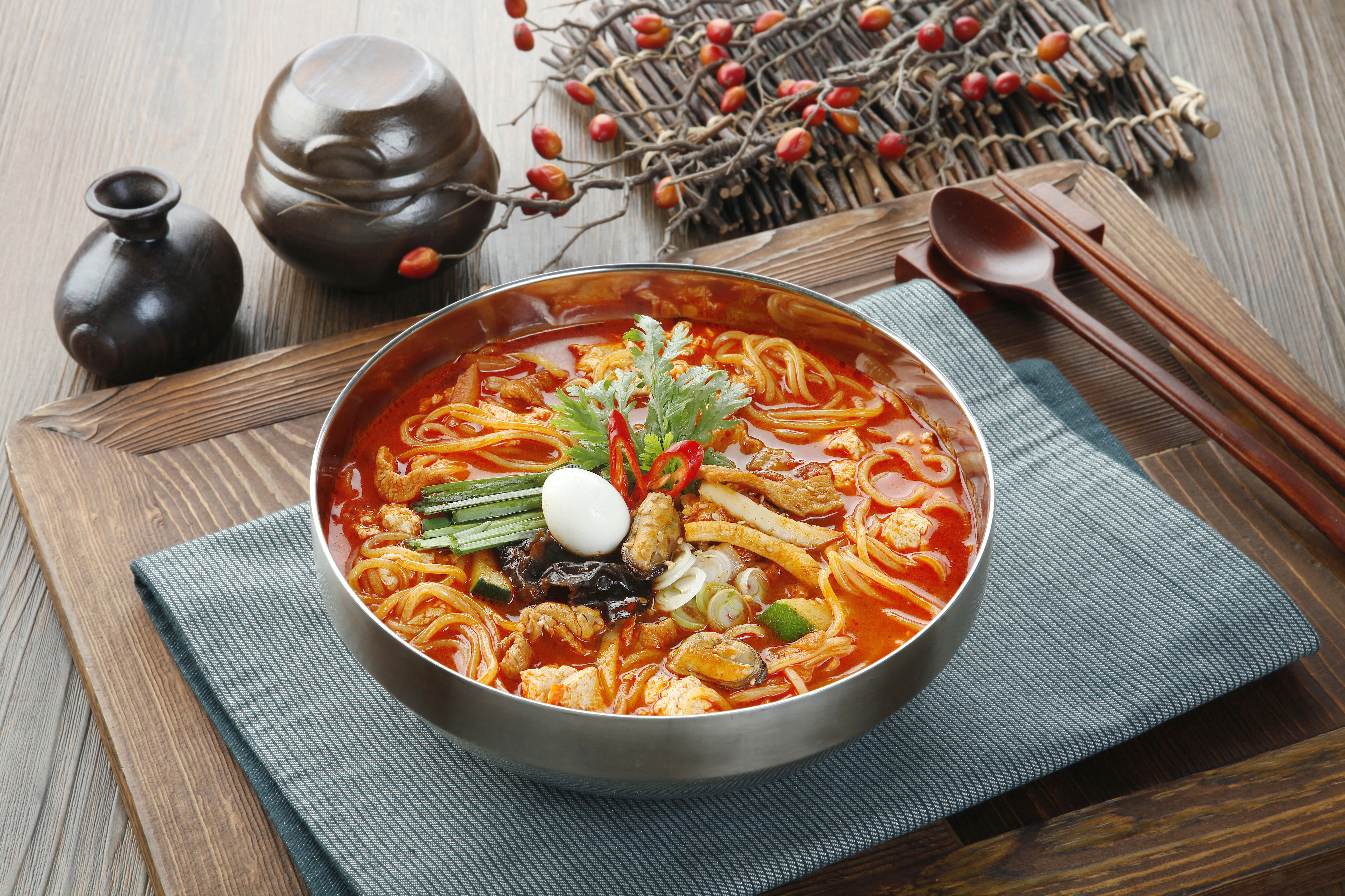순두부짬뽕면