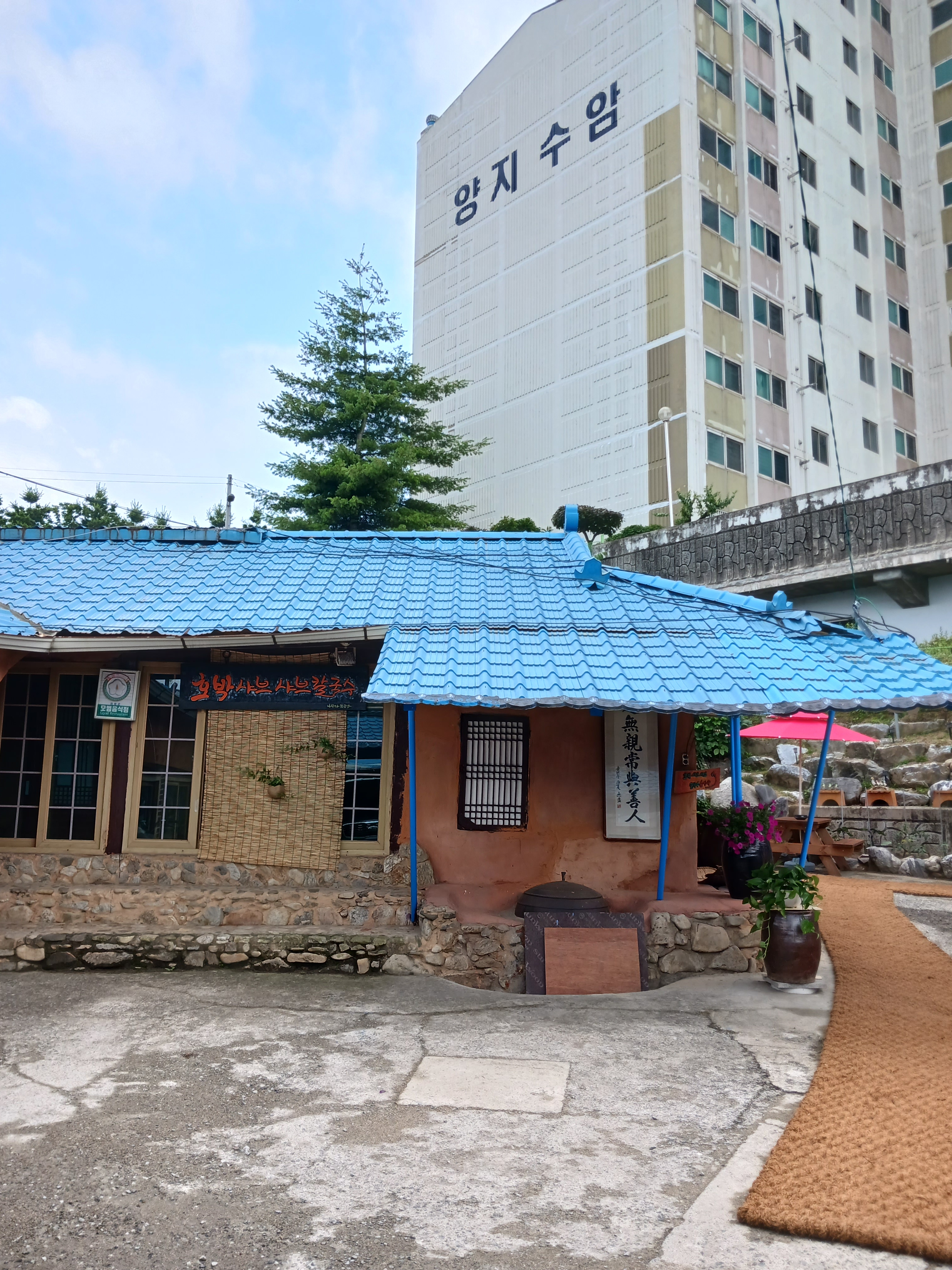 호박샤브샤브칼국수 충청 애견맛집