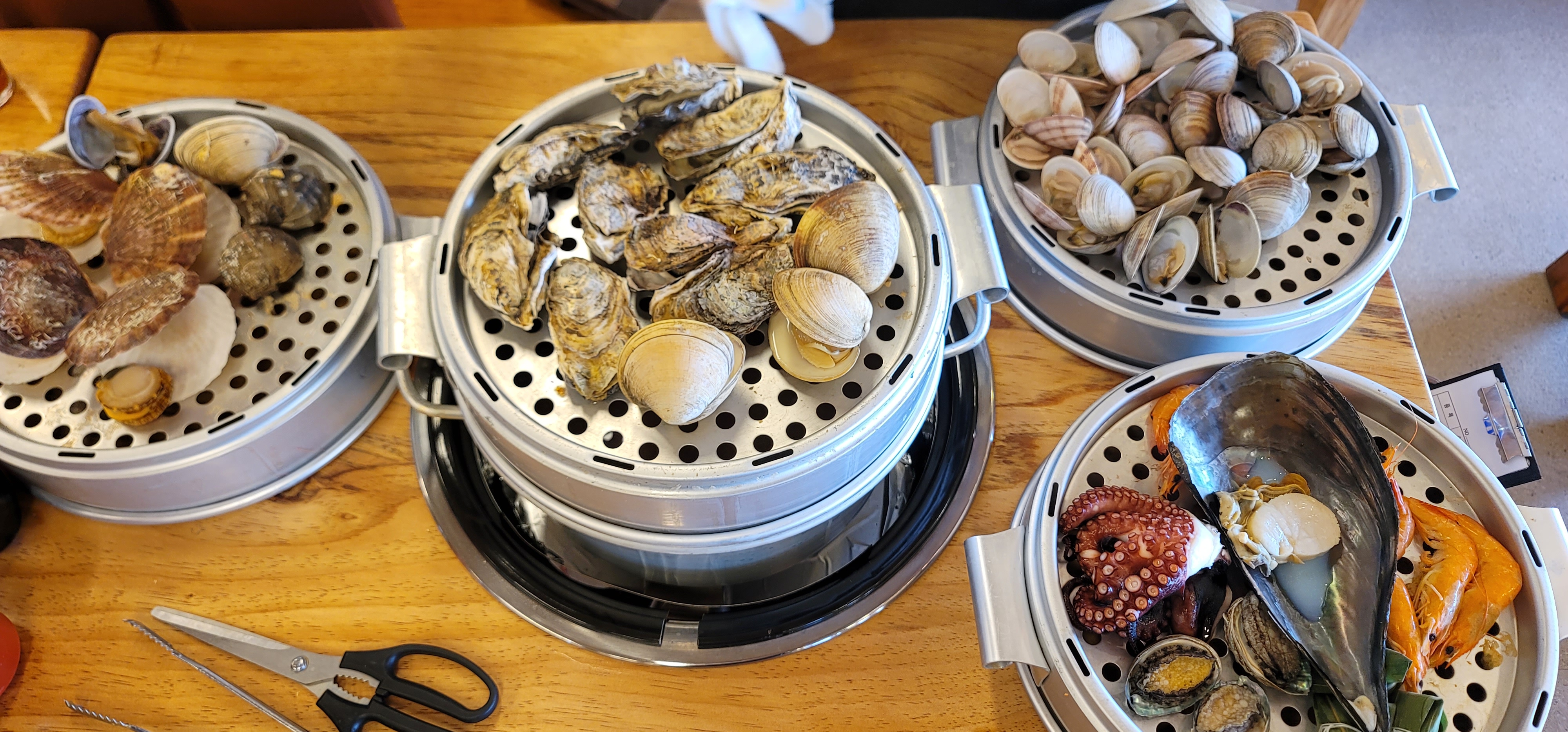 이모네조개구이회전문점