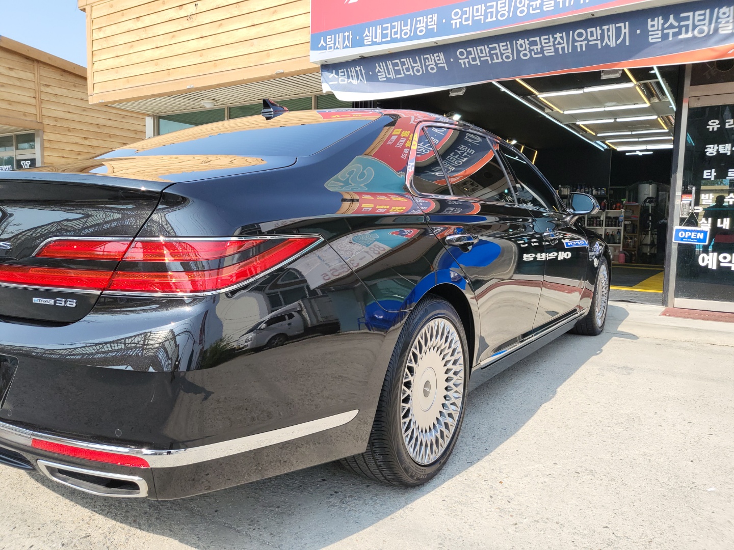 카스파 디테일링/스팀세차